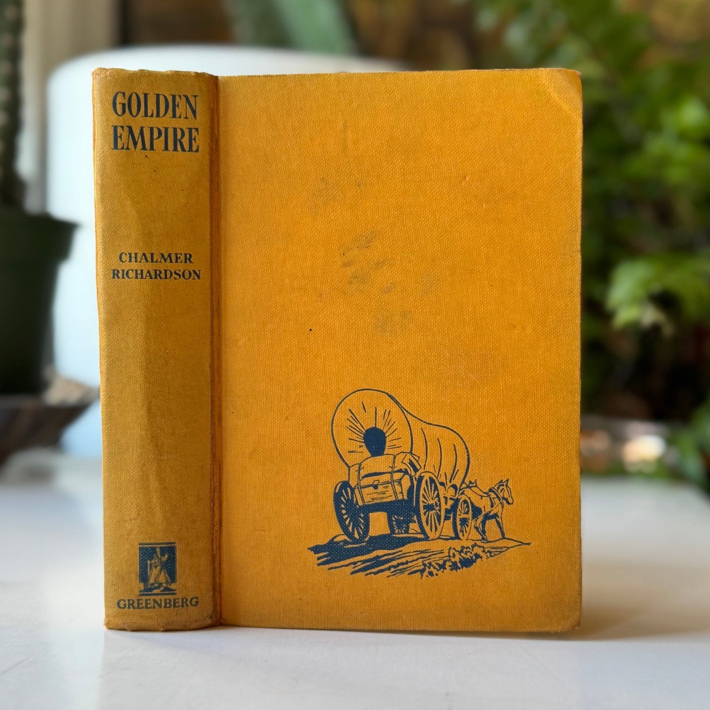 Golden Empire: A Novel of the Northwest, Chalmer Richardson, 1938 - Pretty Old Books