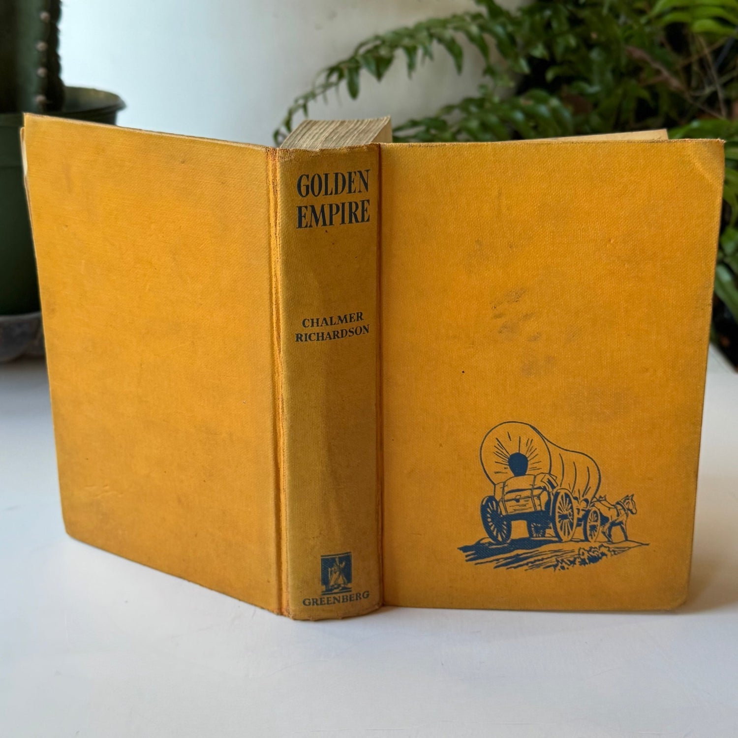 Golden Empire: A Novel of the Northwest, Chalmer Richardson, 1938 - Pretty Old Books