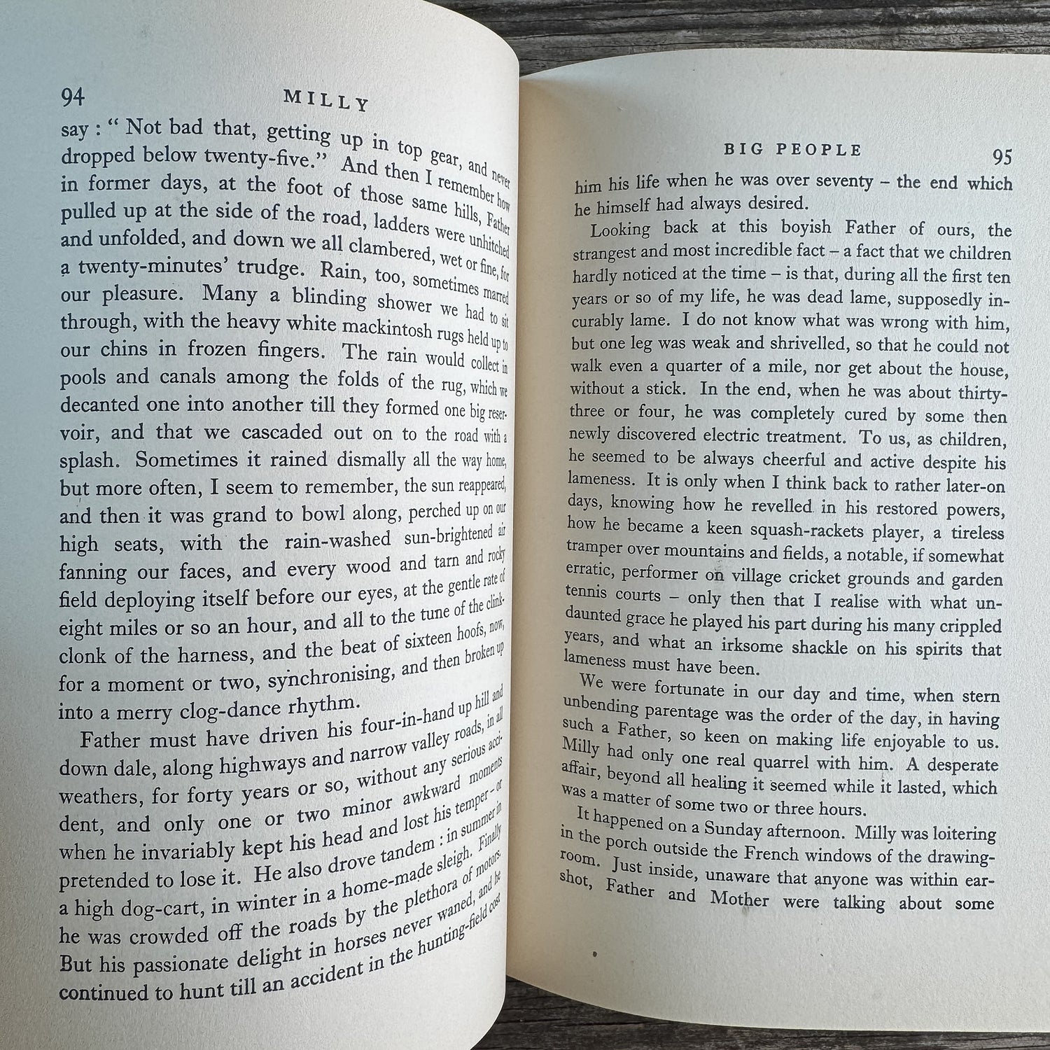 Good-bye for the Present: The Story of Two Childhoods, Eleanor Acland, 1935 - Pretty Old Books