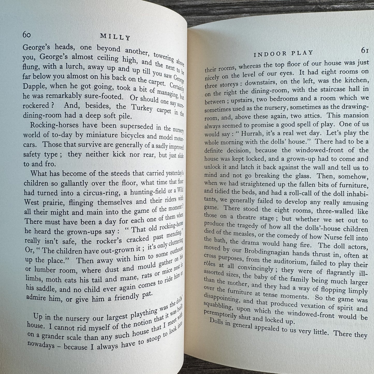 Good-bye for the Present: The Story of Two Childhoods, Eleanor Acland, 1935 - Pretty Old Books