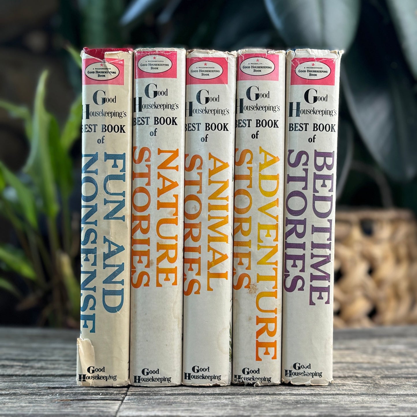 Good Housekeeping's Best Book Series of Five, 1957 - Pretty Old Books