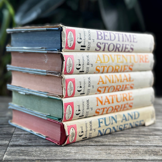 Good Housekeeping's Best Book Series of Five, 1957 - Pretty Old Books