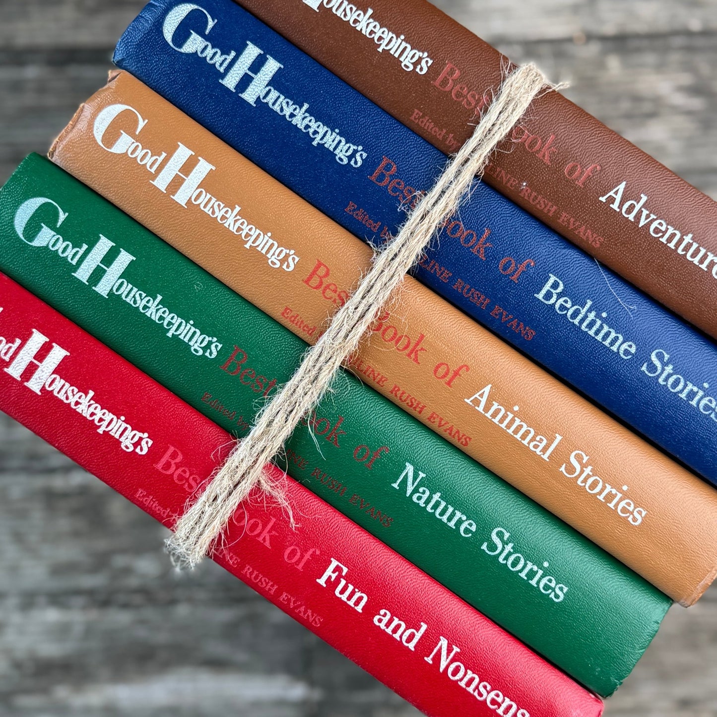 Good Housekeeping's Best Book Series of Five, 1957 - Pretty Old Books