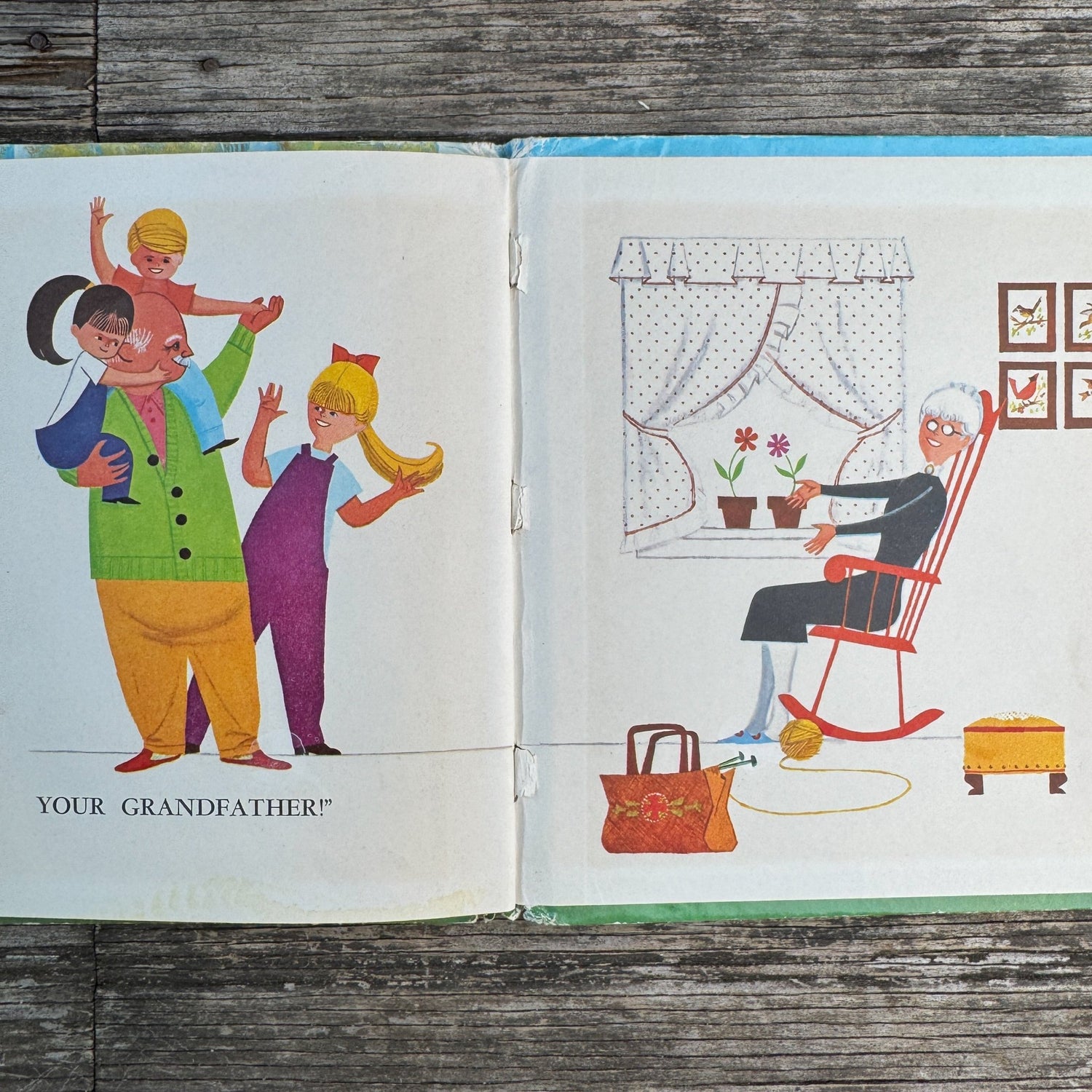 Grandmother and Machek, Frank Anders, 1961, Whitman - Pretty Old Books
