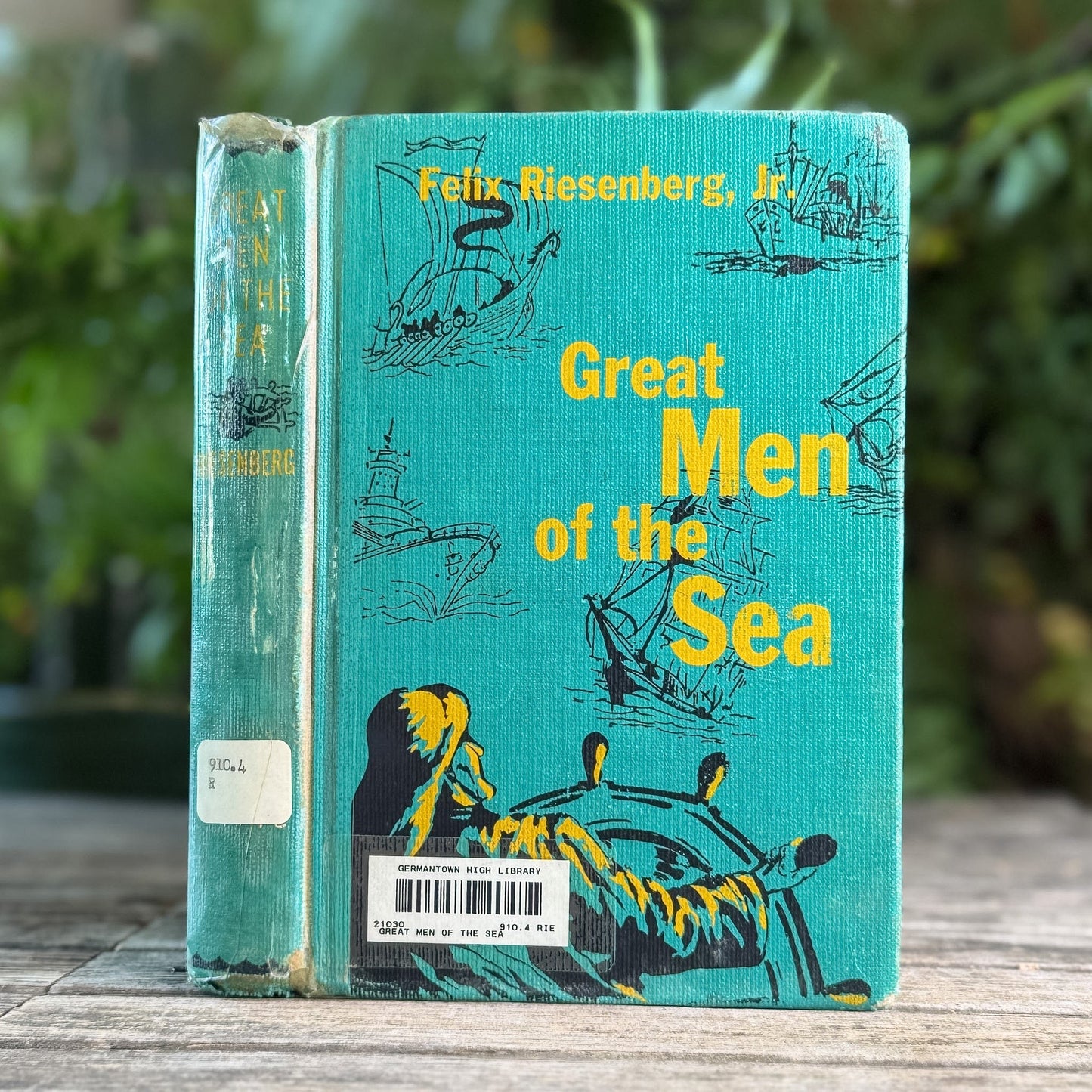 Great Men of the Sea, Felix Riesenberg Jr., 1955 - Pretty Old Books