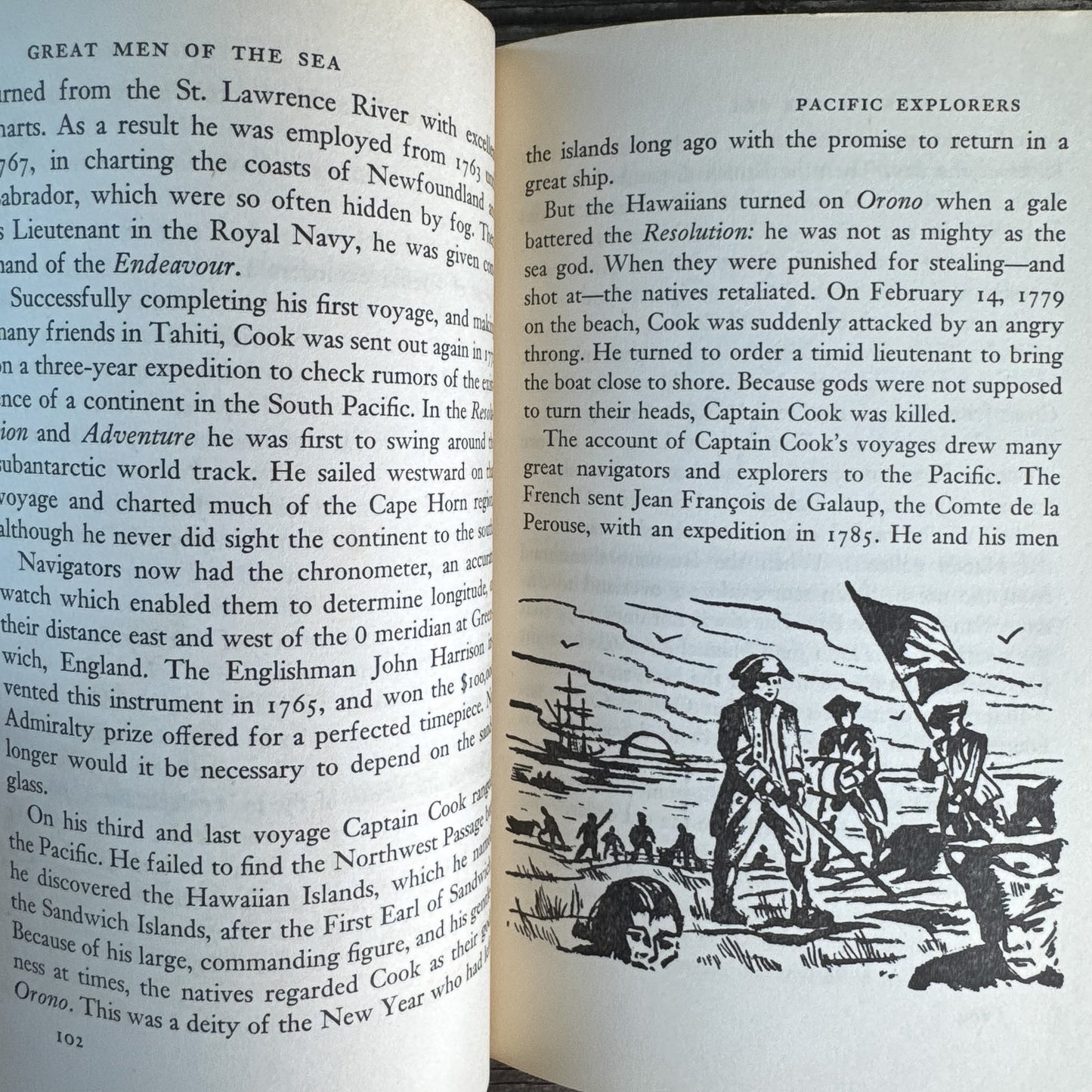 Great Men of the Sea, Felix Riesenberg Jr., 1955 - Pretty Old Books
