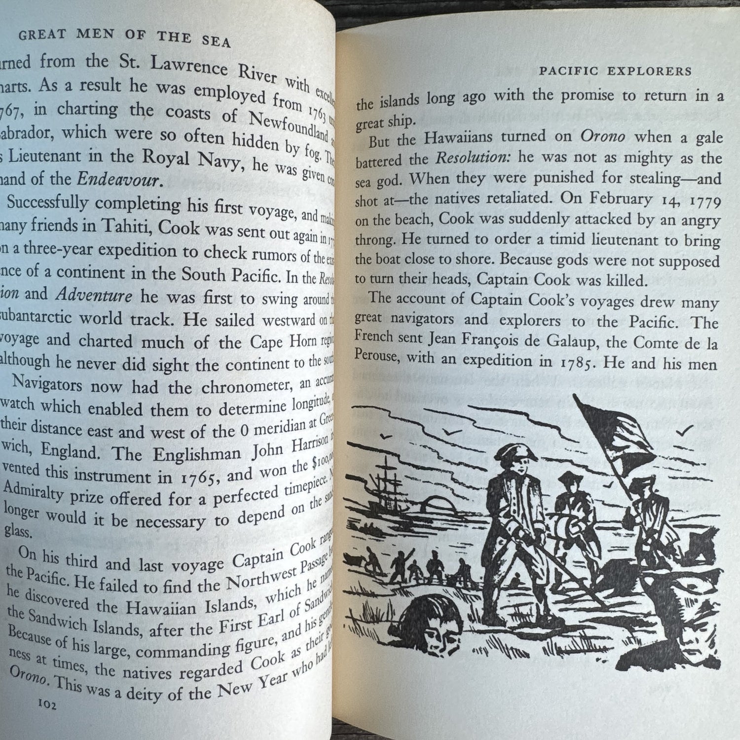 Great Men of the Sea, Felix Riesenberg Jr., 1955 - Pretty Old Books