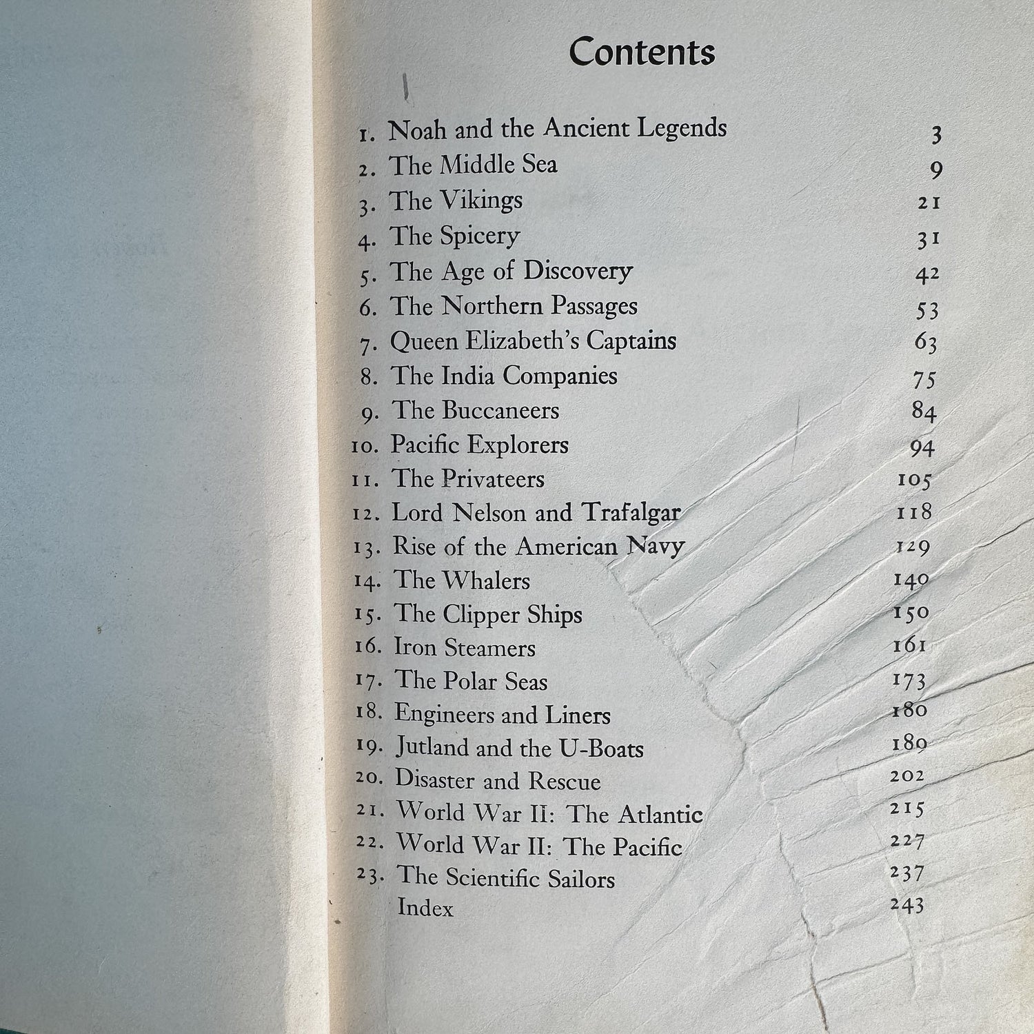 Great Men of the Sea, Felix Riesenberg Jr., 1955 - Pretty Old Books