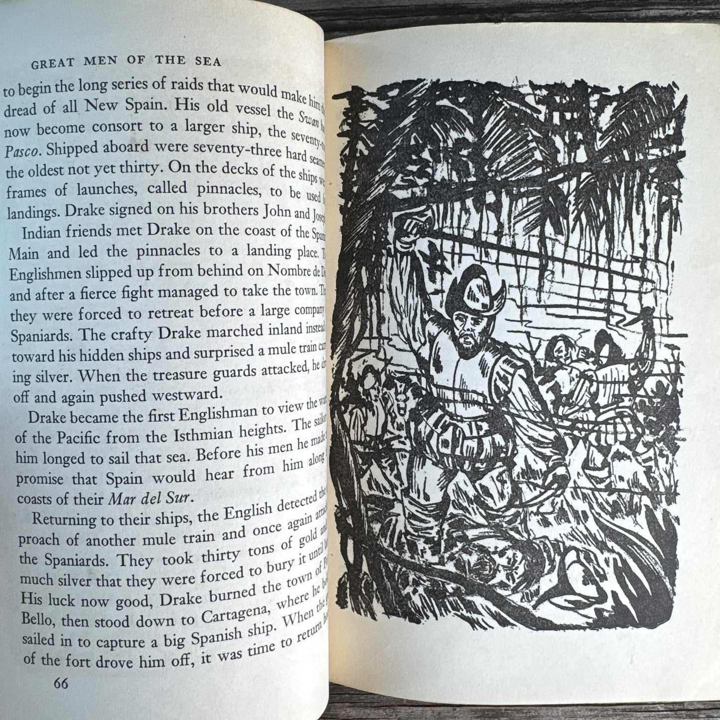Great Men of the Sea, Felix Riesenberg Jr., 1955 - Pretty Old Books