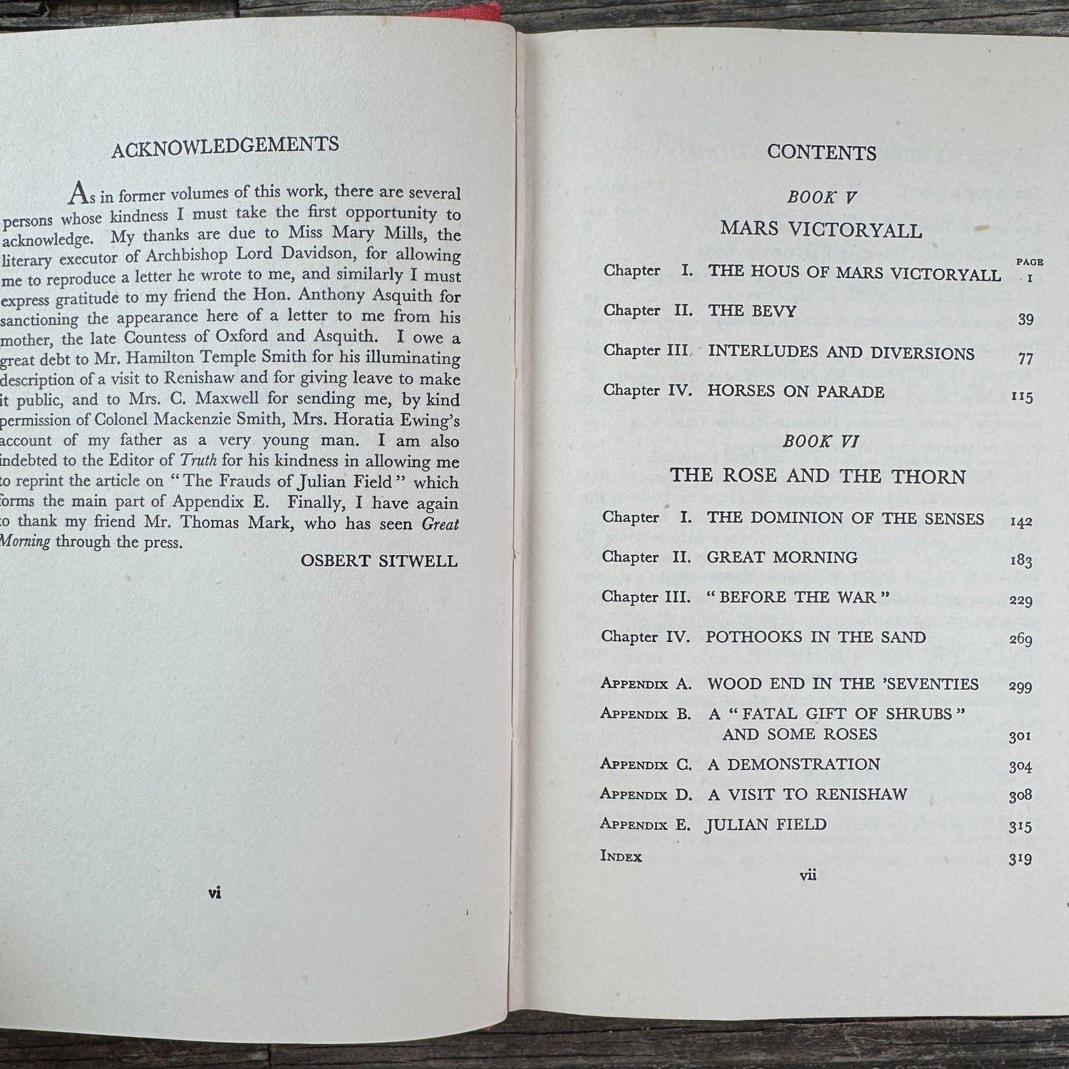 Great Morning, Osbert Sitwell, 1948 - Pretty Old Books