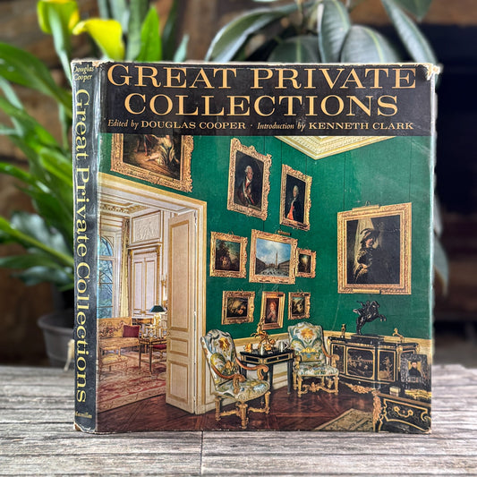 Great Private Collections, Oversized Hardcover, 1963 - Pretty Old Books