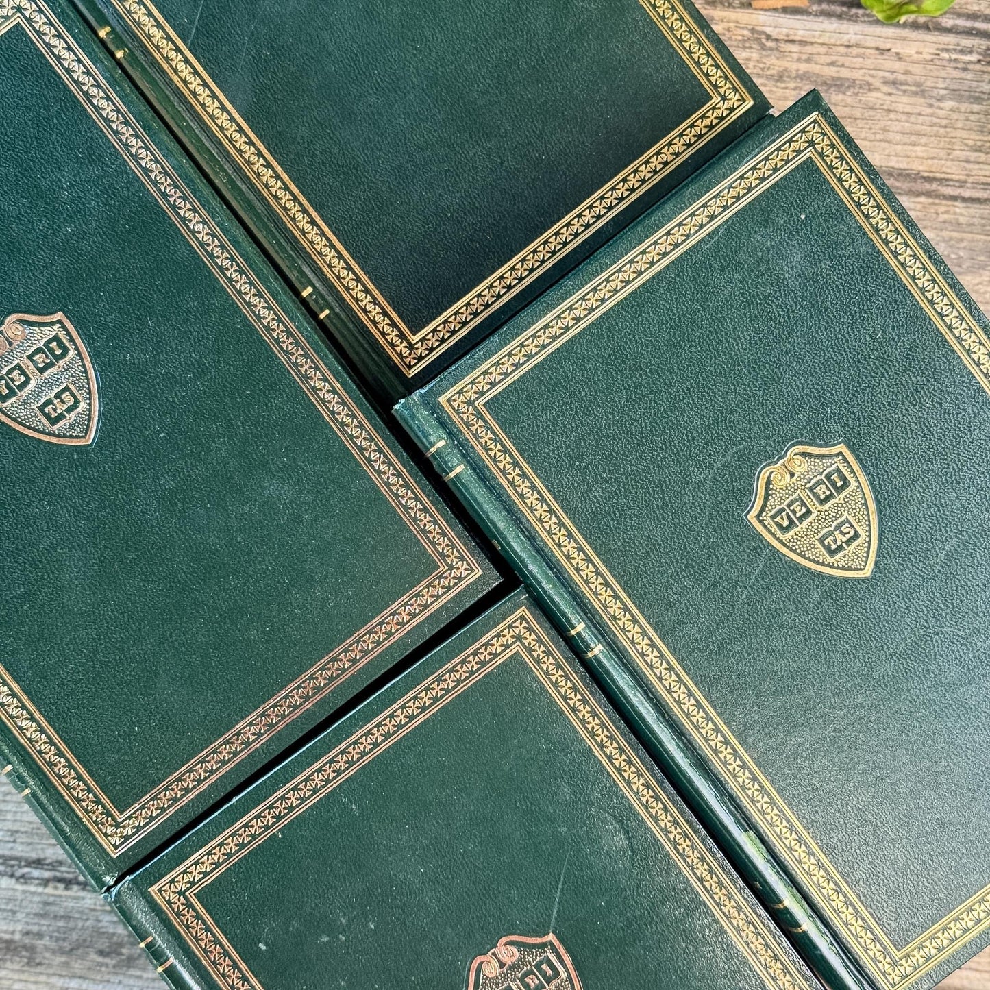 Green Harvard Classics Literature Bundle, 1969 - Pretty Old Books