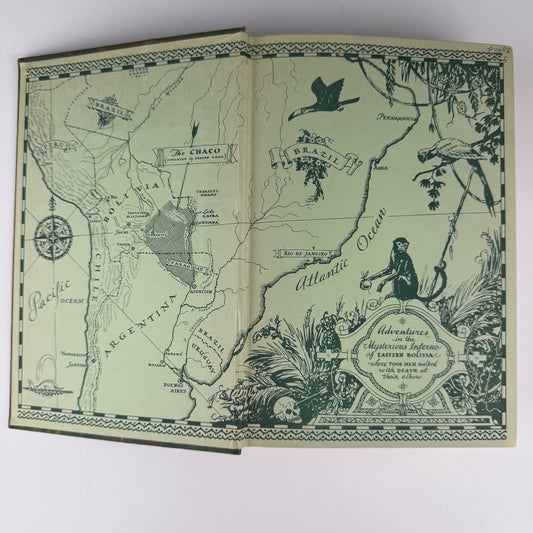 Green Hell, Julian Duguid, 1931, 3rd Printing, Bolivian Jungle - Pretty Old Books