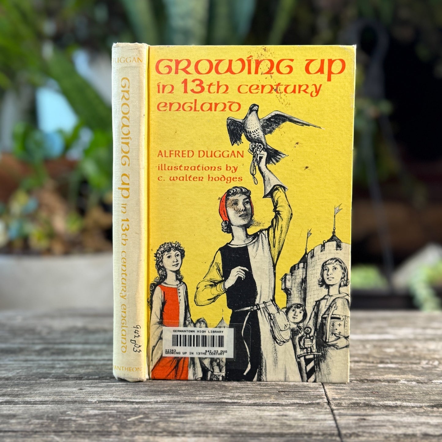 Growing Up In 13th Century England, 1962 Hardcover - Pretty Old Books