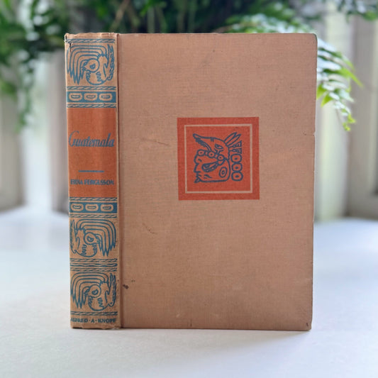 Guatemala, Erna Fergusson, 1938 Hardcover - Pretty Old Books