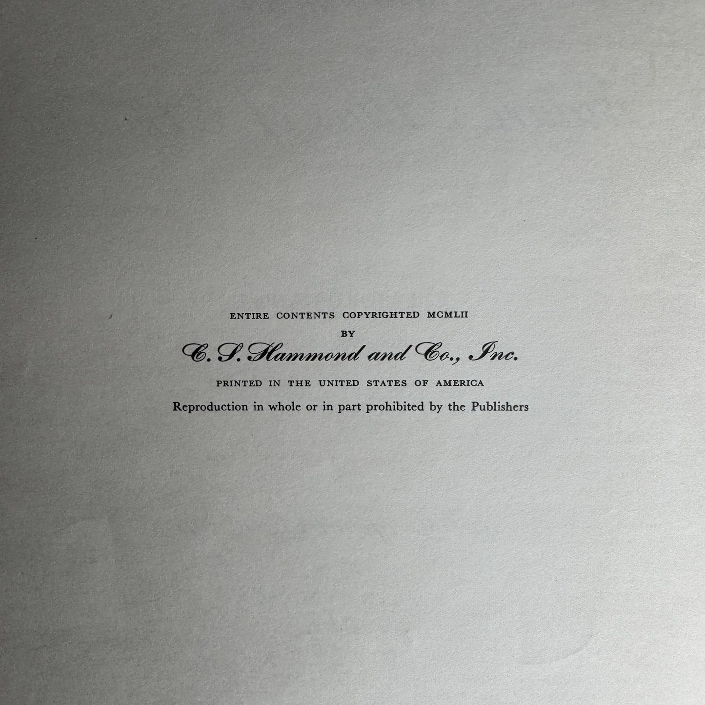 Hammond's Nature Atlas of America, Wildlife Species, 1952, Watercolor Nature Art - Pretty Old Books