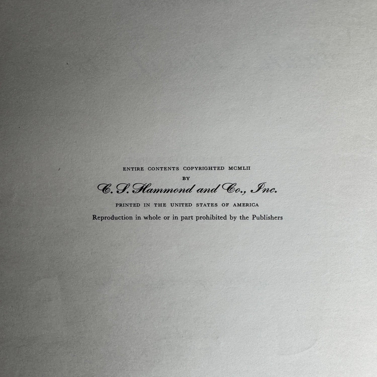 Hammond's Nature Atlas of America, Wildlife Species, 1952, Watercolor Nature Art - Pretty Old Books