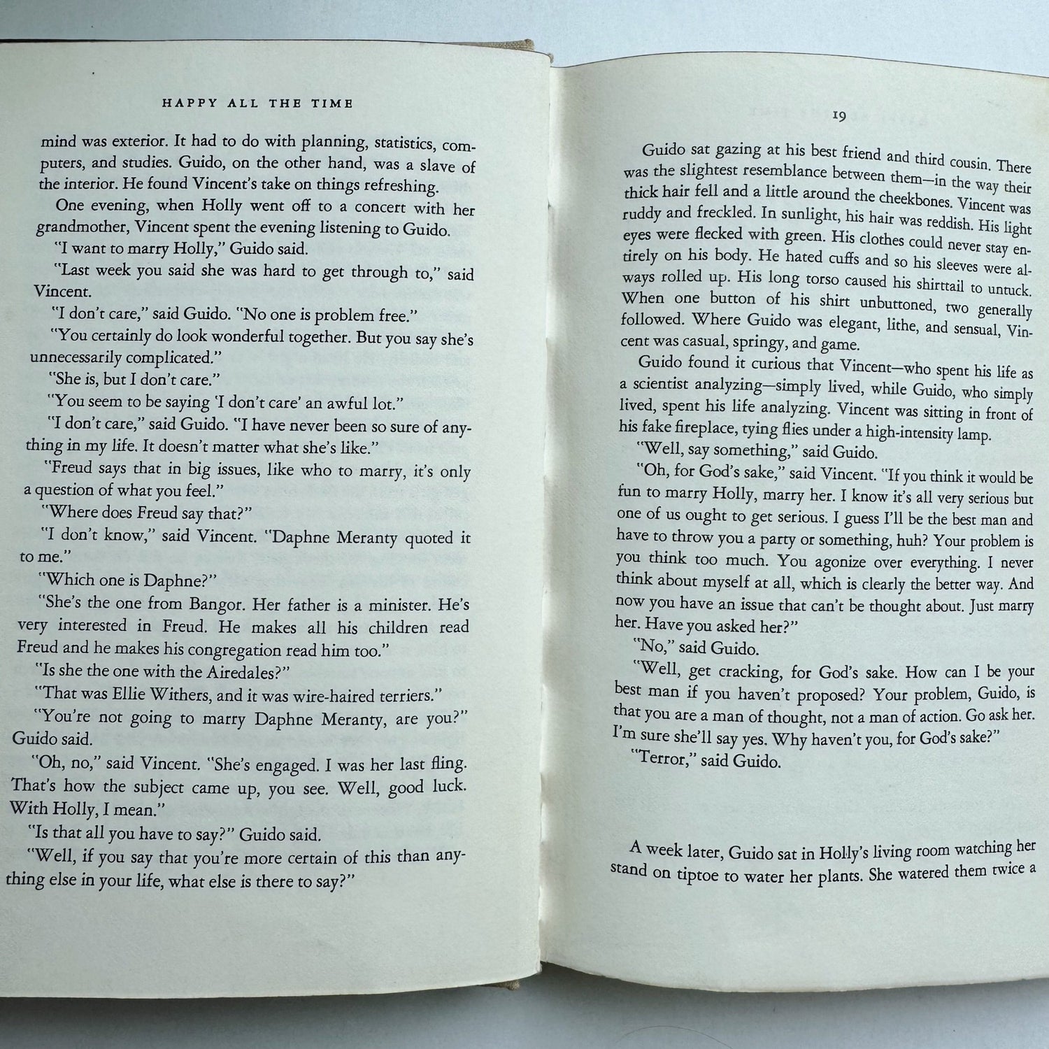 Happy All the Time, Laurie Colwin, 1978 First Edition - Pretty Old Books