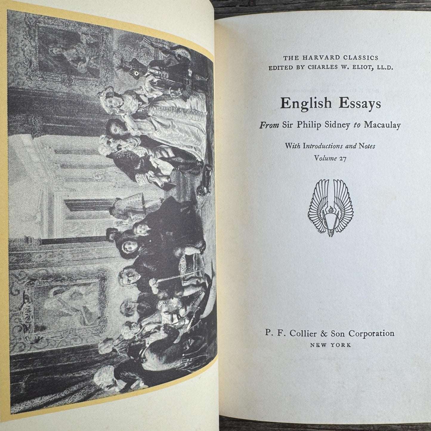 Harvard Classics Five-Foot Shelf, Volumes 27-29, Red Ornate Edition Deluxe, 1959 - Pretty Old Books