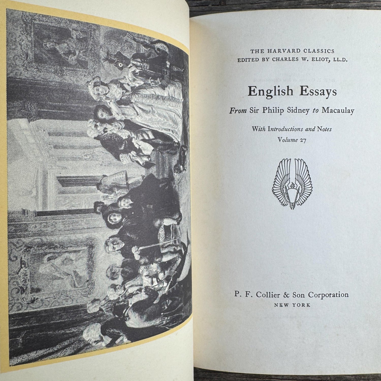 Harvard Classics Five-Foot Shelf, Volumes 27-29, Red Ornate Edition Deluxe, 1959 - Pretty Old Books