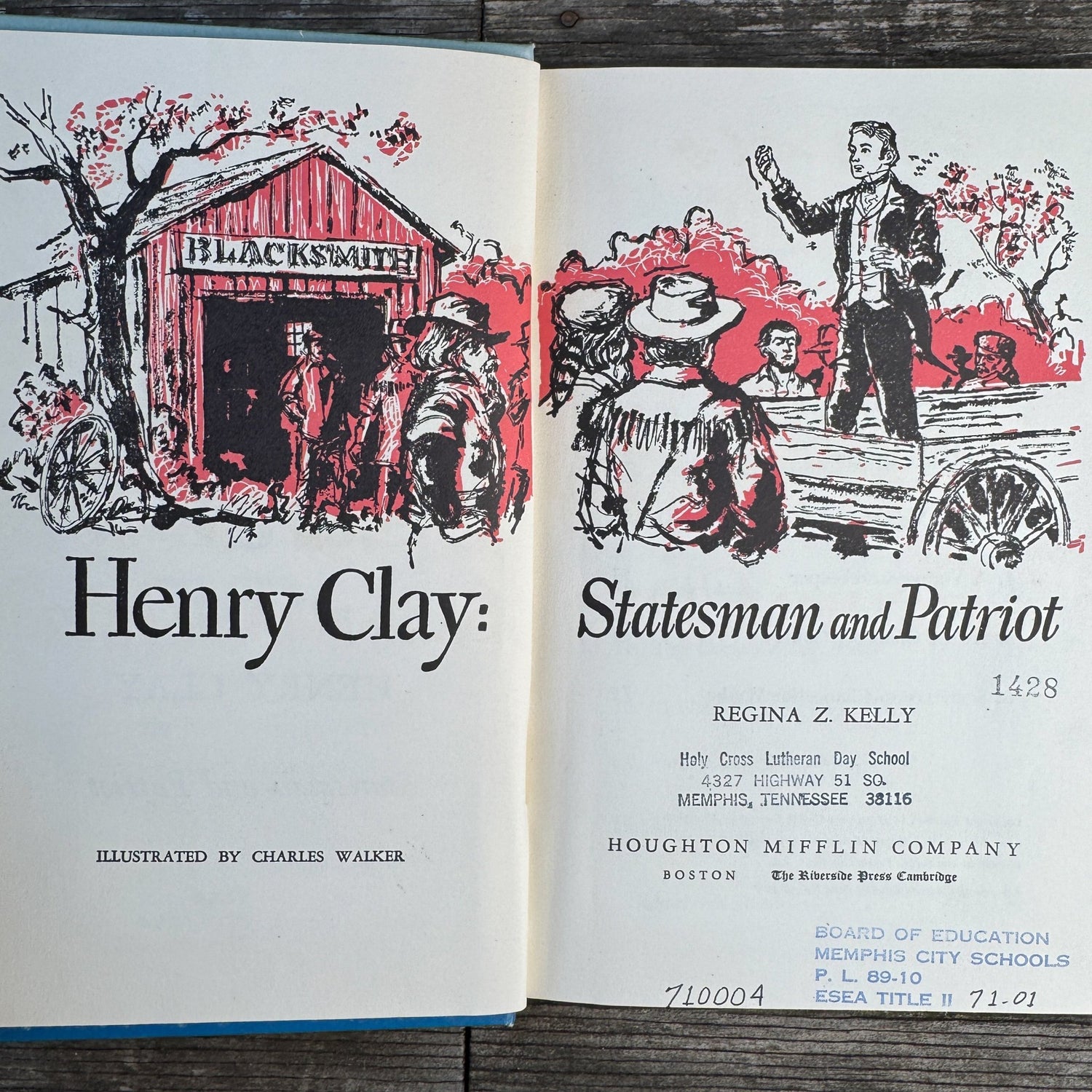 Henry Clay: Statesman and Patriot, 1960 Juvenile Biography - Pretty Old Books