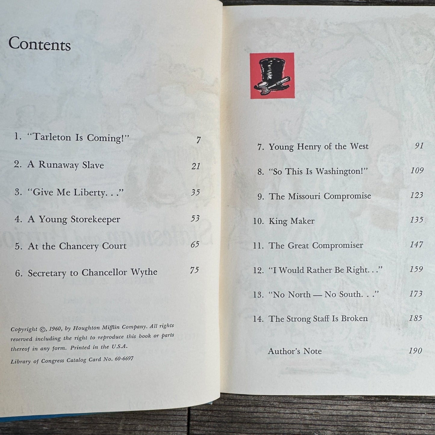 Henry Clay: Statesman and Patriot, 1960 Juvenile Biography - Pretty Old Books