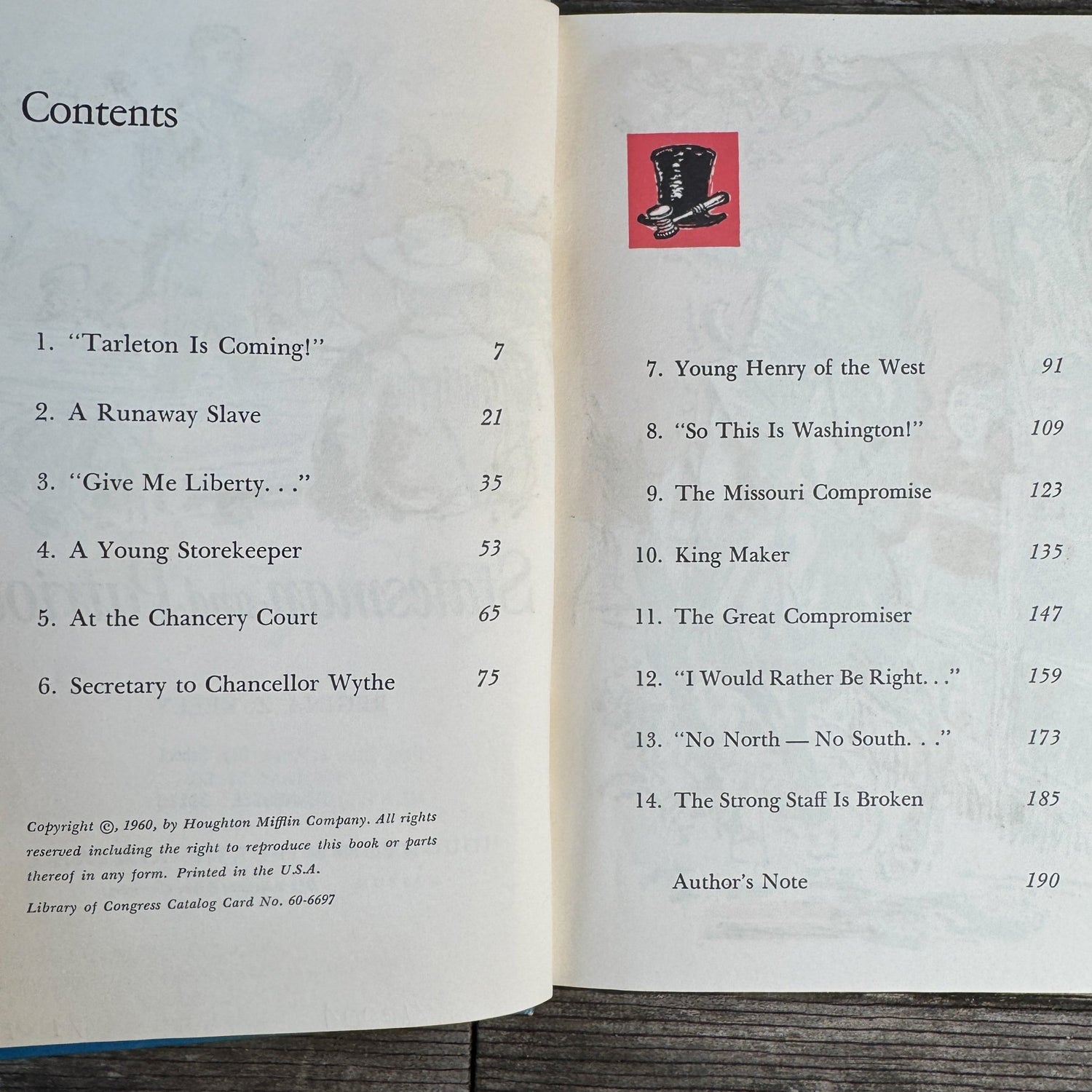 Henry Clay: Statesman and Patriot, 1960 Juvenile Biography - Pretty Old Books