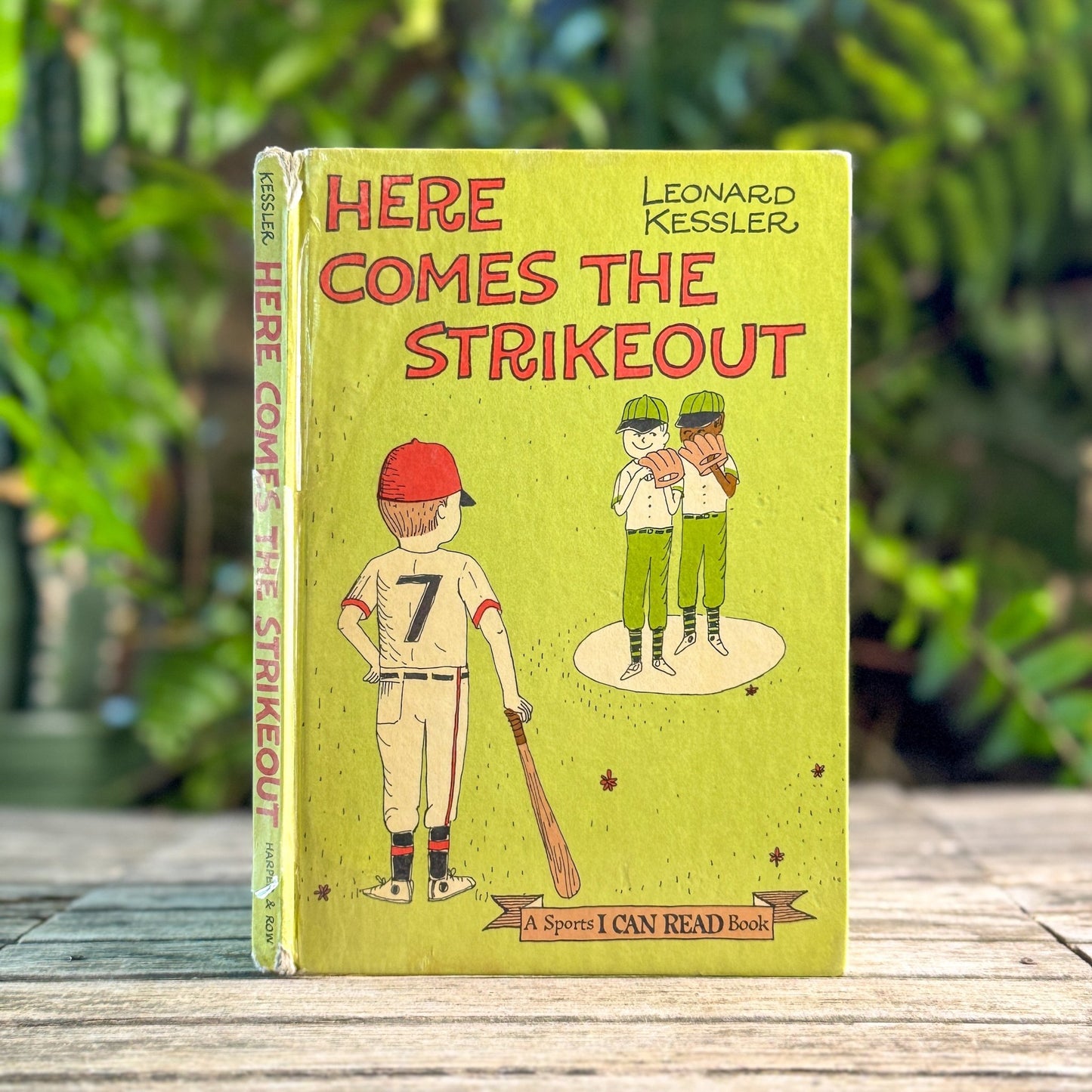 Here Comes the Strikeout, Leonard Kessler, 1965, Sports I Can Read Book - Pretty Old Books