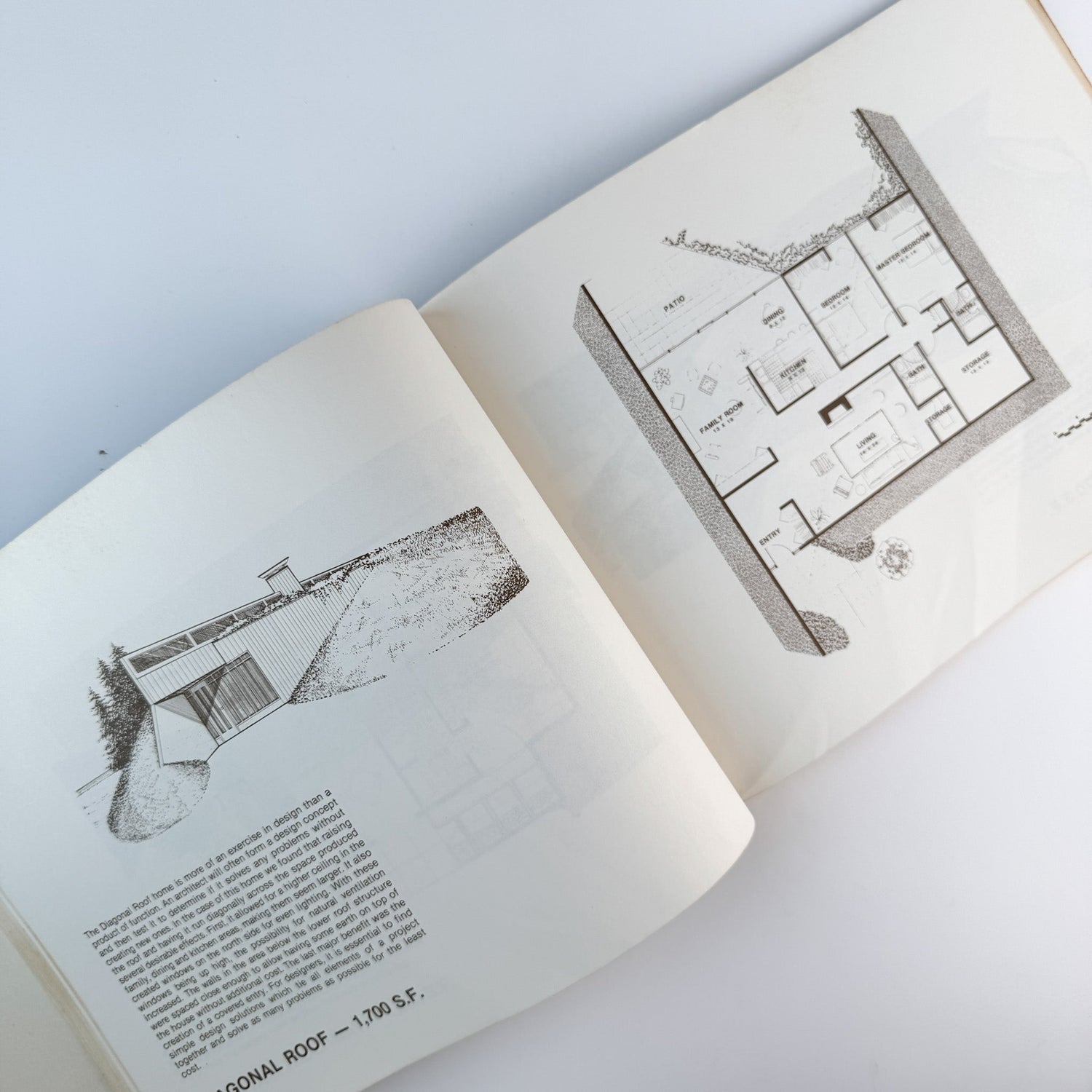 Homes in the Earth, Design Concept Associates, 1980 House Plans Book - Pretty Old Books