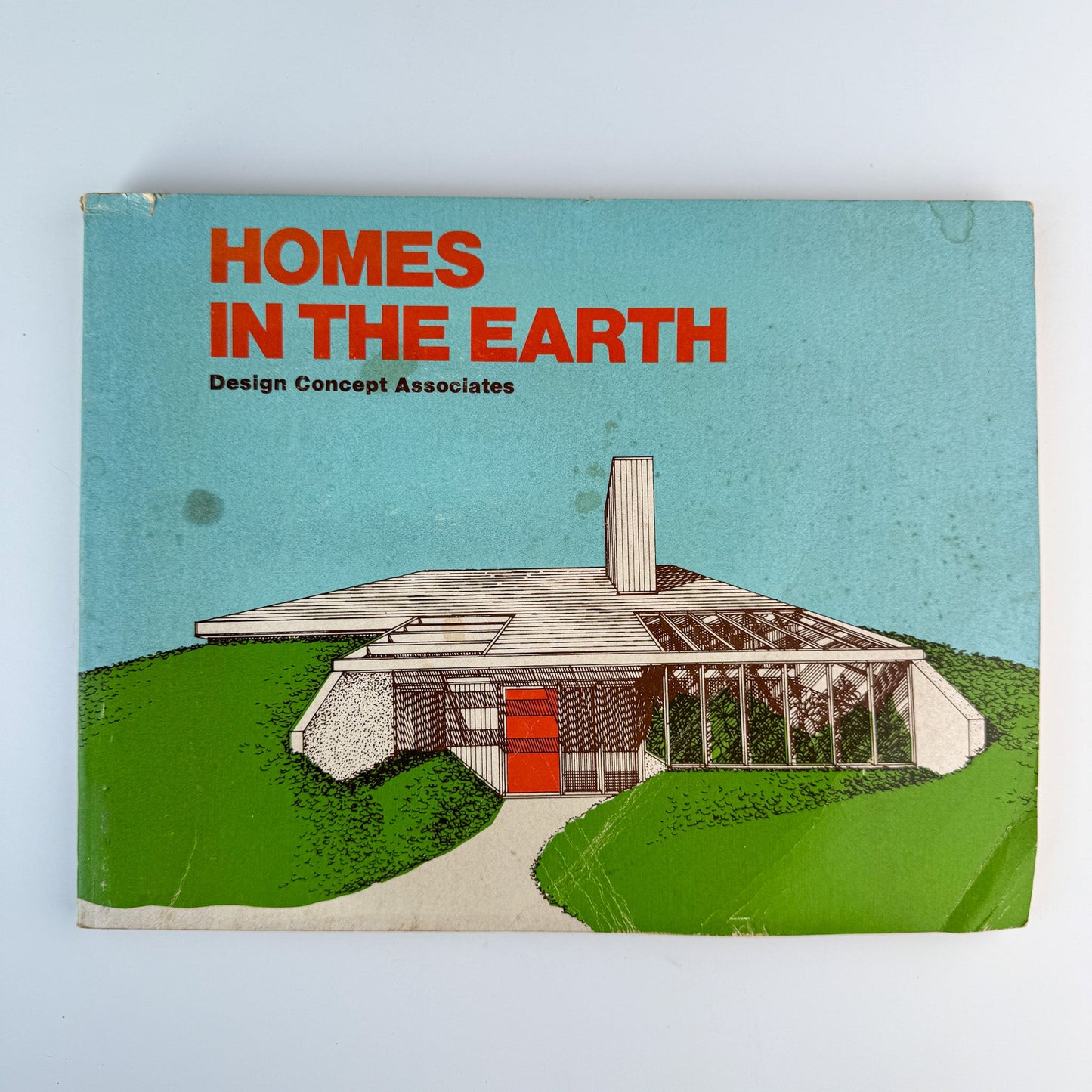Homes in the Earth, Design Concept Associates, 1980 House Plans Book - Pretty Old Books