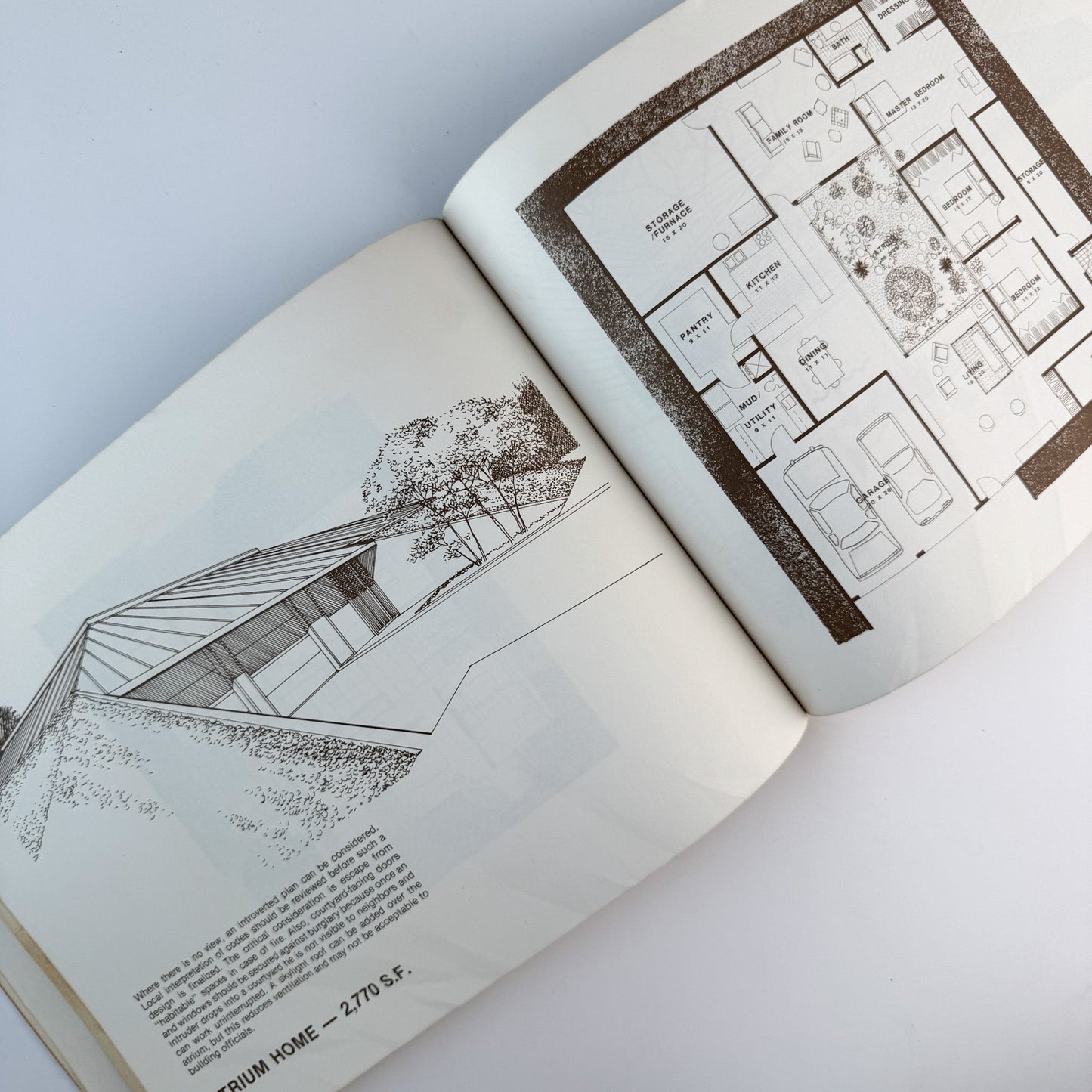 Homes in the Earth, Design Concept Associates, 1980 House Plans Book - Pretty Old Books