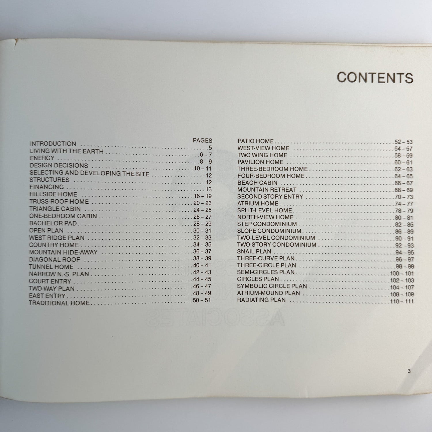 Homes in the Earth, Design Concept Associates, 1980 House Plans Book - Pretty Old Books