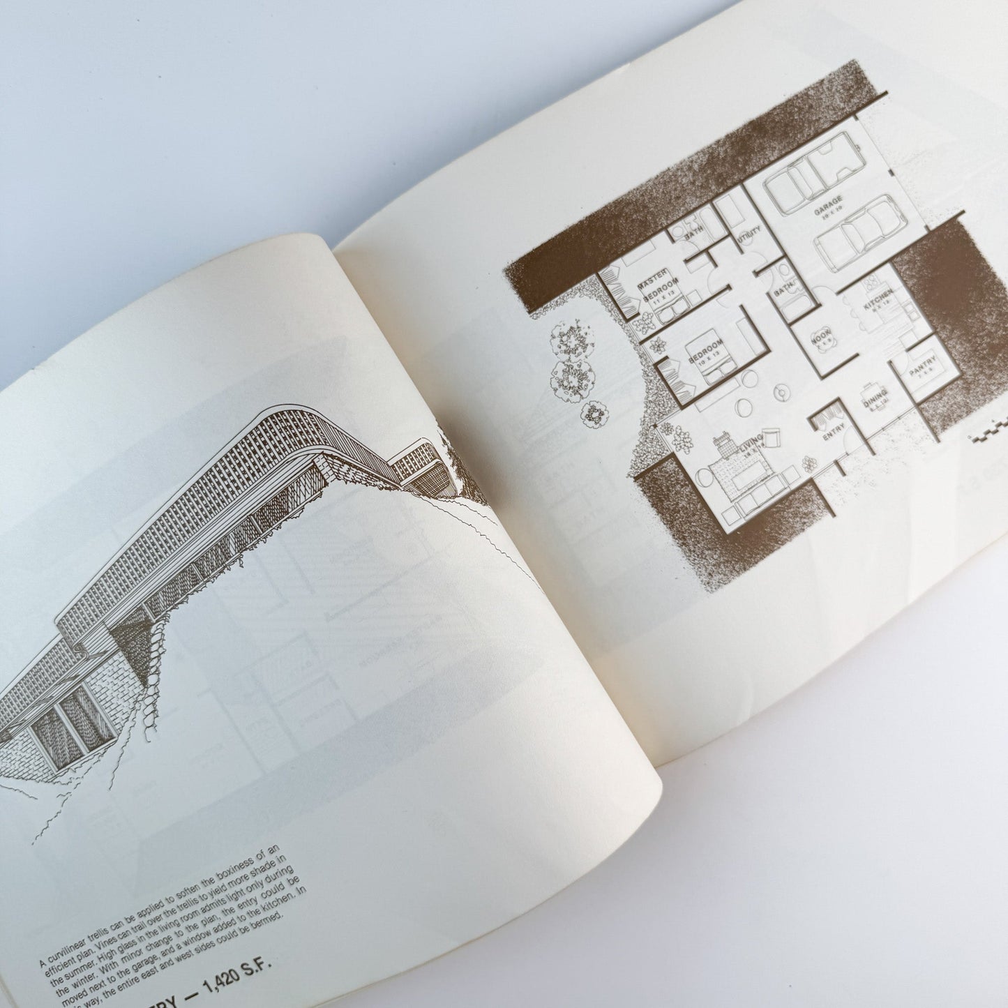 Homes in the Earth, Design Concept Associates, 1980 House Plans Book - Pretty Old Books