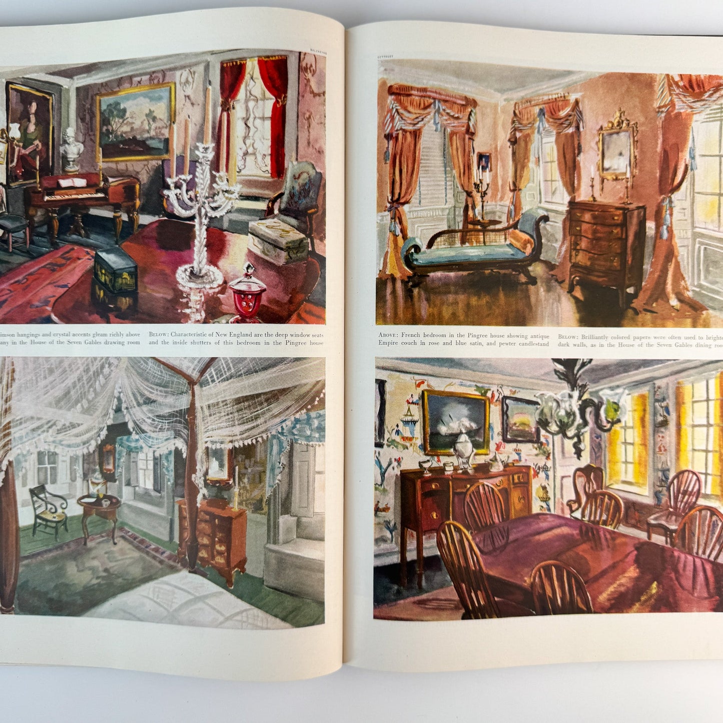 House and Garden's Complete Guide to Interior Decoration, 1947, Hardcover - Pretty Old Books