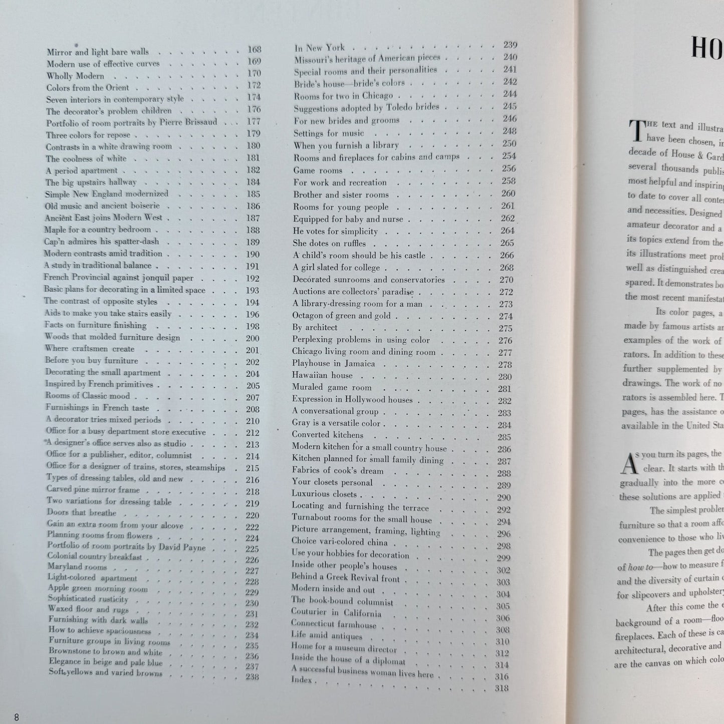 House and Garden's Complete Guide to Interior Decoration, 1947, Hardcover - Pretty Old Books