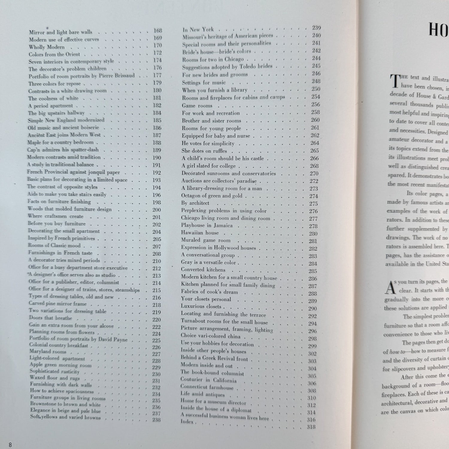 House and Garden's Complete Guide to Interior Decoration, 1947, Hardcover - Pretty Old Books