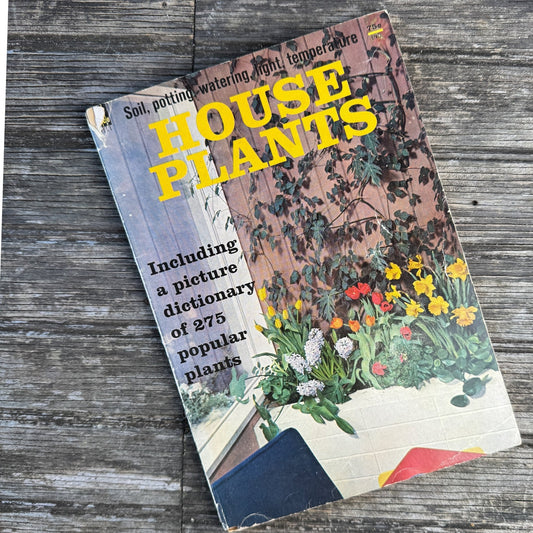House Plants, Andree Vilas Grabe, 1963, Maco Magazine, Paperback - Pretty Old Books