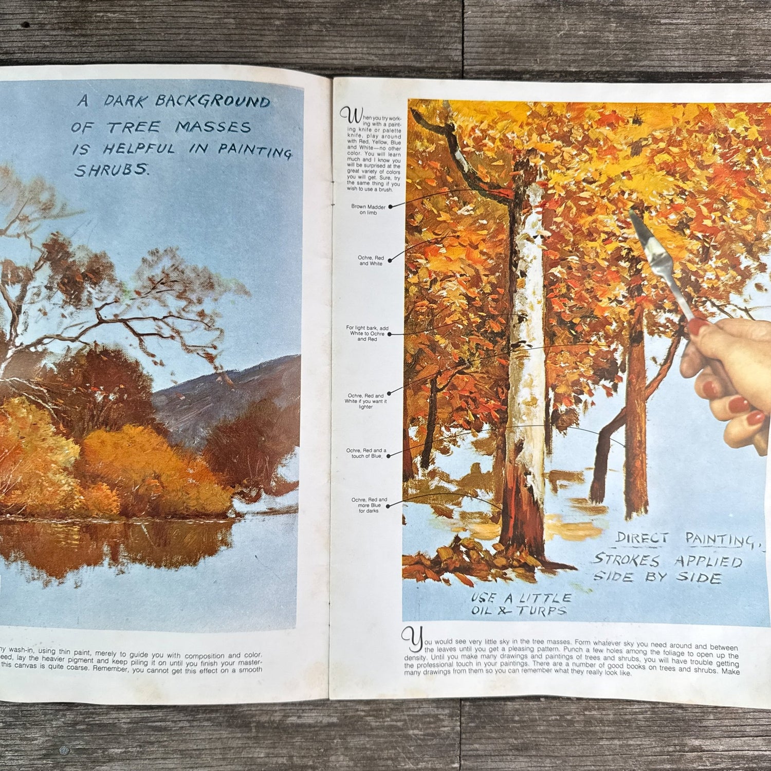 How Robert Wood Paints Landscapes and Seascapes – Robert Wood - Pretty Old Books
