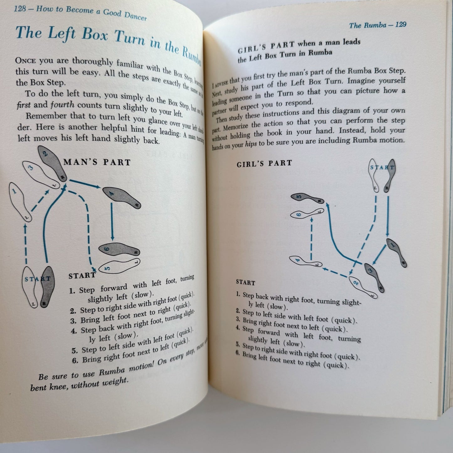 How to Become a Good Dancer, and Dance Secrets, Arthur Murray and Kathryn Murray, 1959 Hardcover - Pretty Old Books