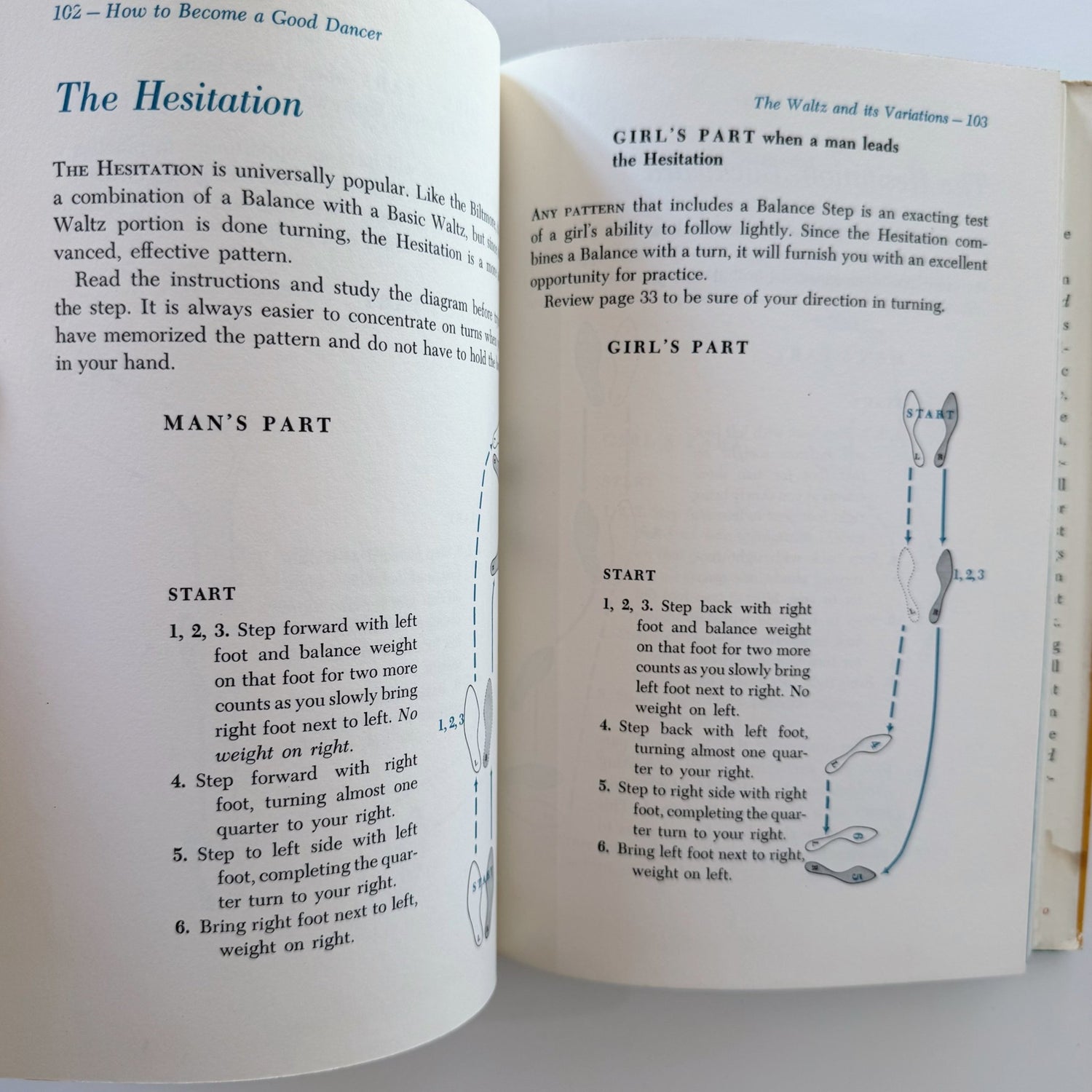 How to Become a Good Dancer, and Dance Secrets, Arthur Murray and Kathryn Murray, 1959 Hardcover - Pretty Old Books