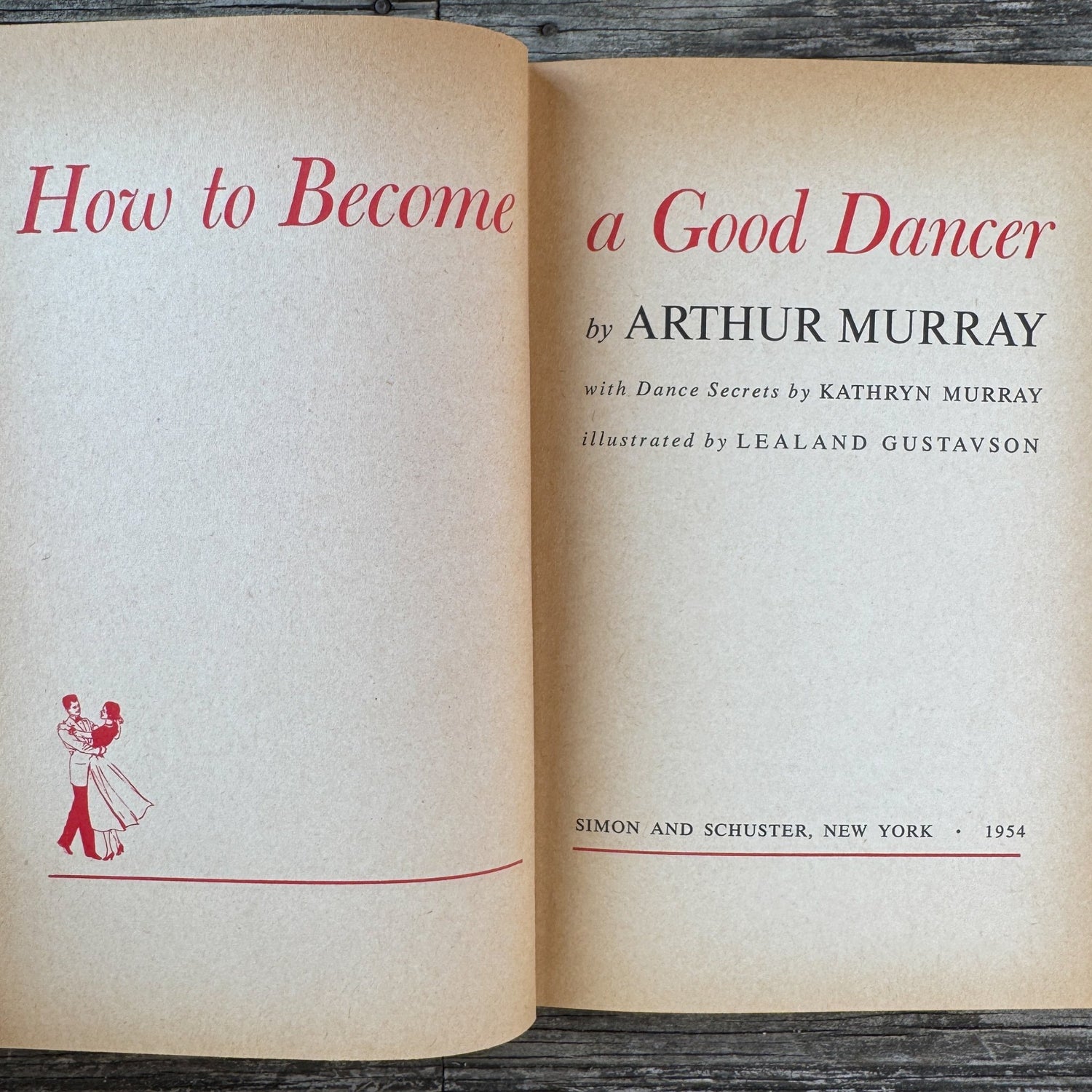 How to Become a Good Dancer – Arthur Murray – 1954 - Pretty Old Books