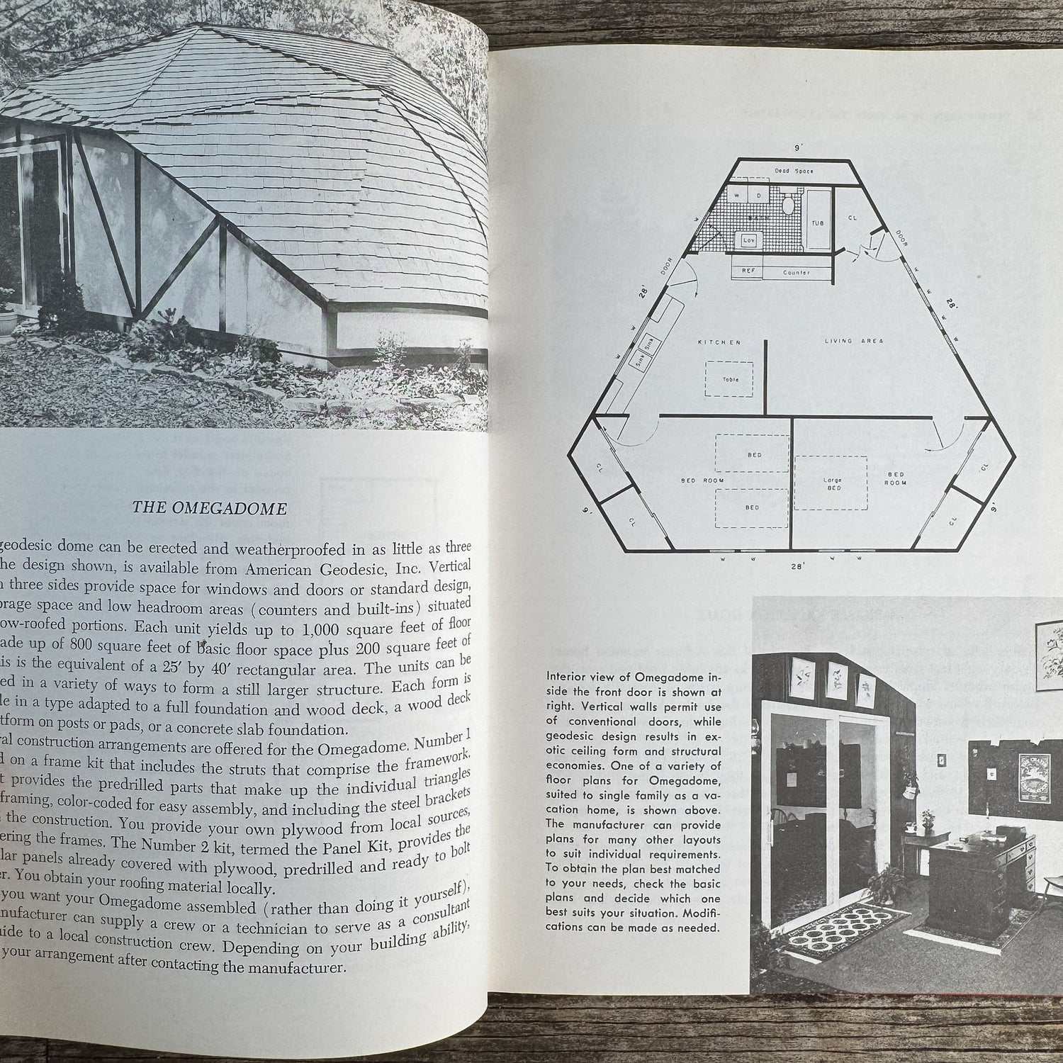 How to Build Your Cabin or Modern Vacation Home, Harry Walton, 1977 - Pretty Old Books