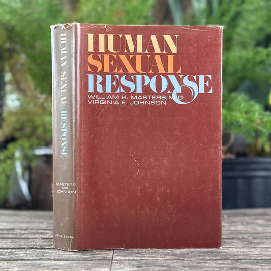 Human Sexual Response, Masters and Johnson First Edition - Pretty Old Books