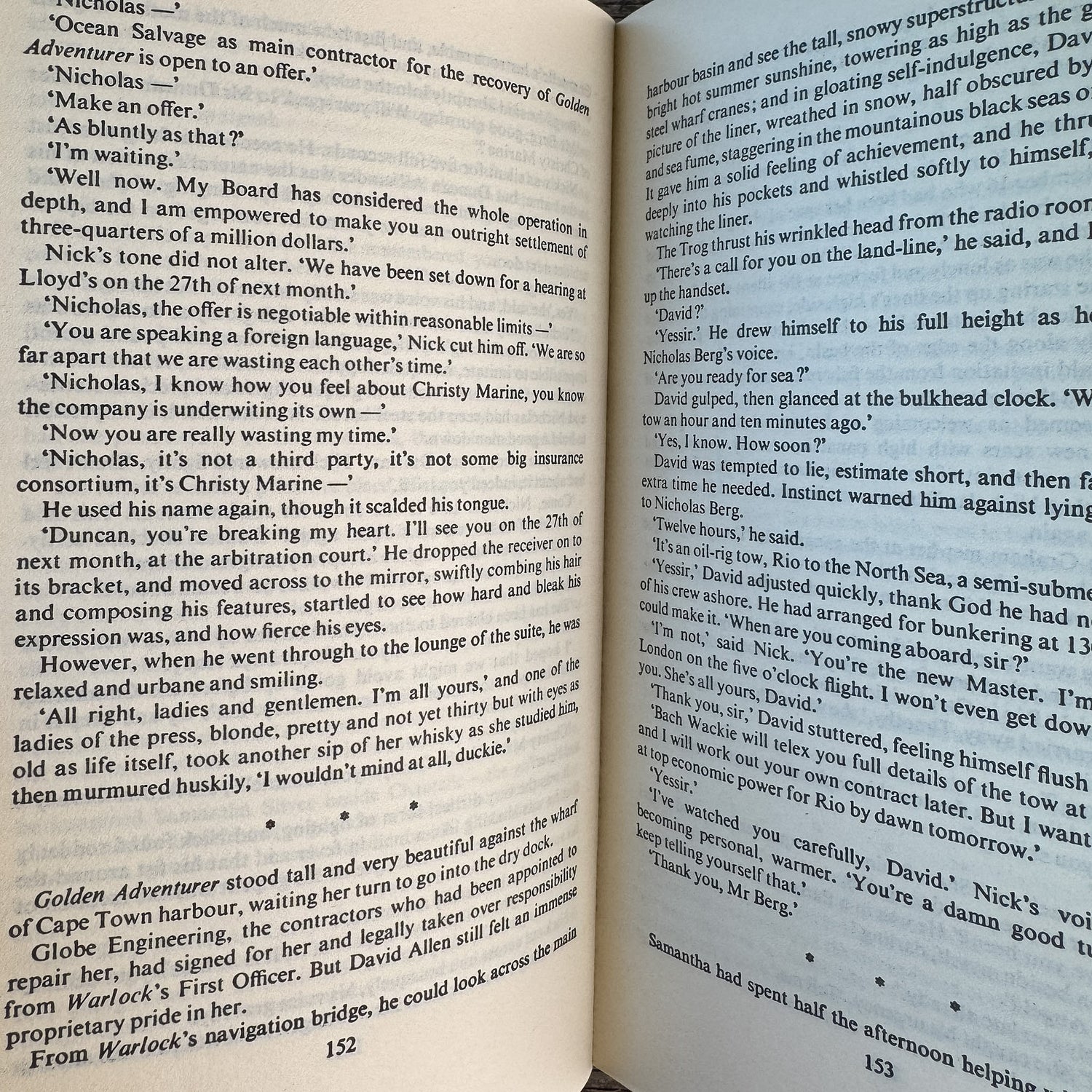Hungry as the Sea, Wilbur Smith, 1978 - Pretty Old Books