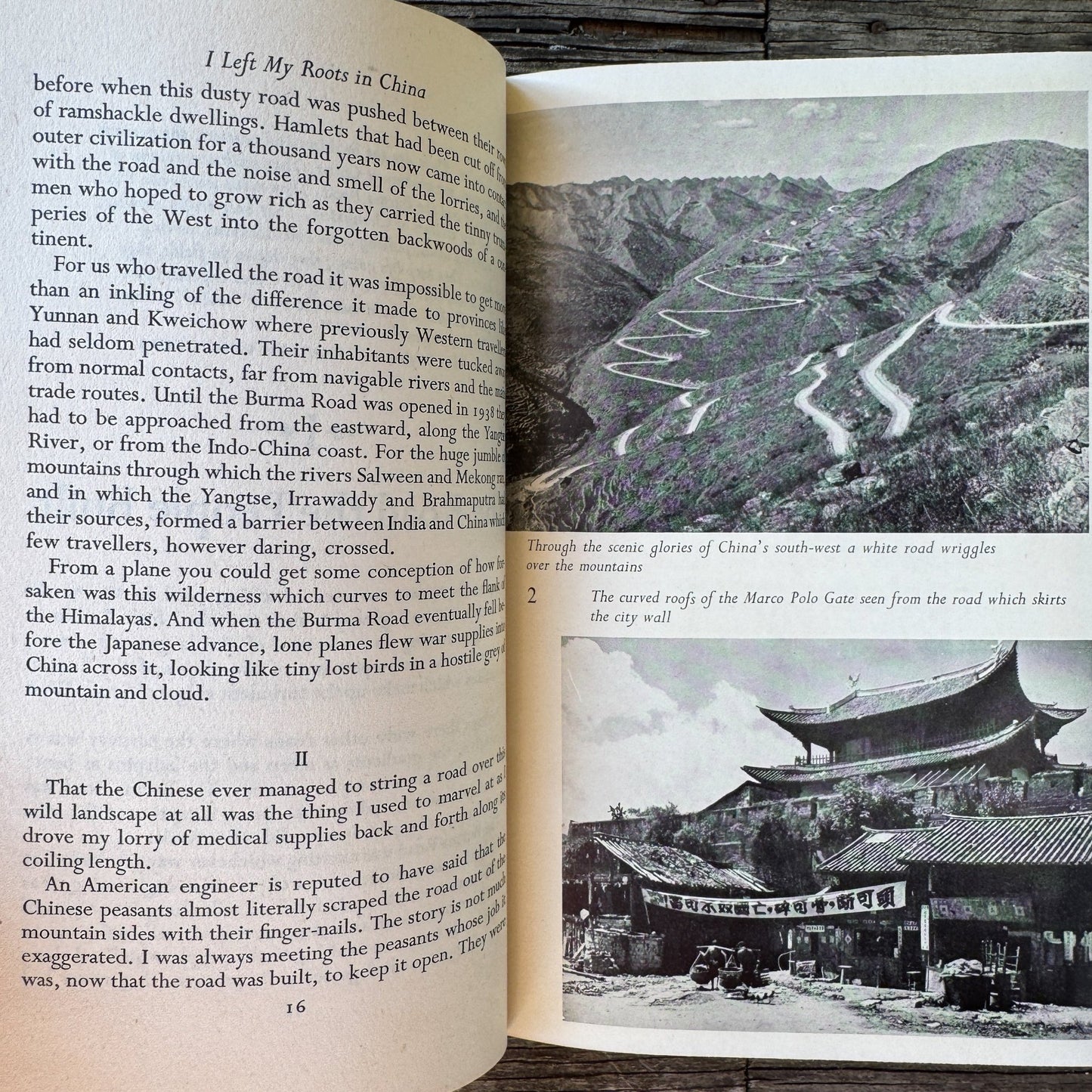 I Left My Roots in China, Bernard Llewellyn, 1953, Oxford University Press - Pretty Old Books