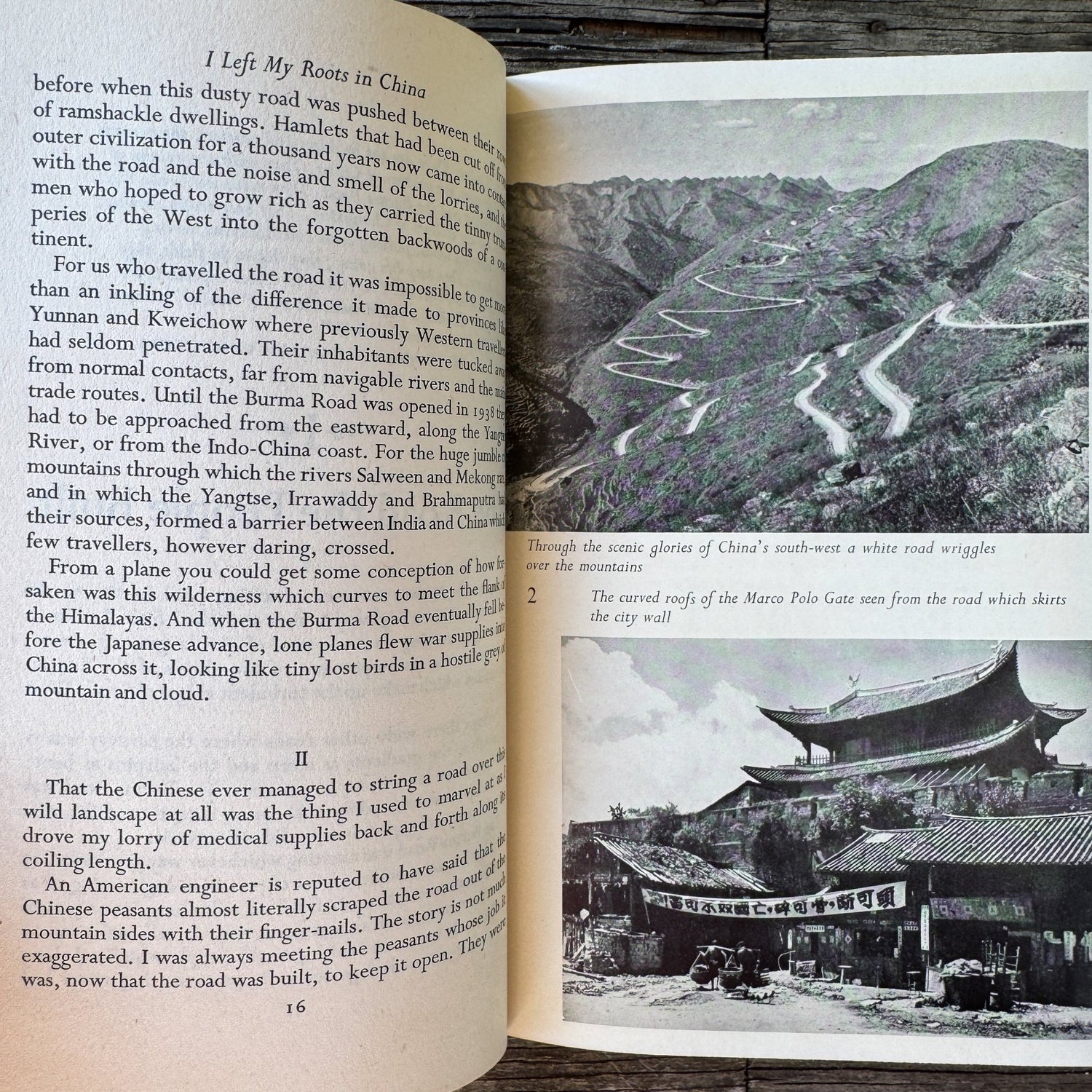 I Left My Roots in China, Bernard Llewellyn, 1953, Oxford University Press - Pretty Old Books