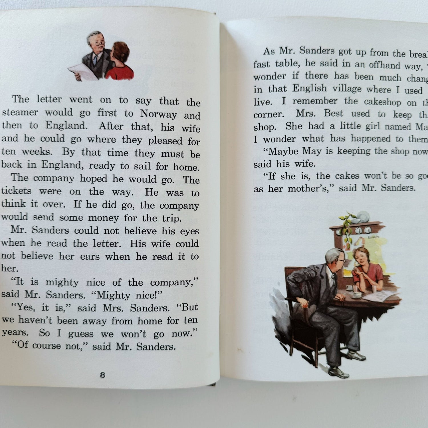 If I Were Going, Alice and Jerry, 1957 School Book - Pretty Old Books