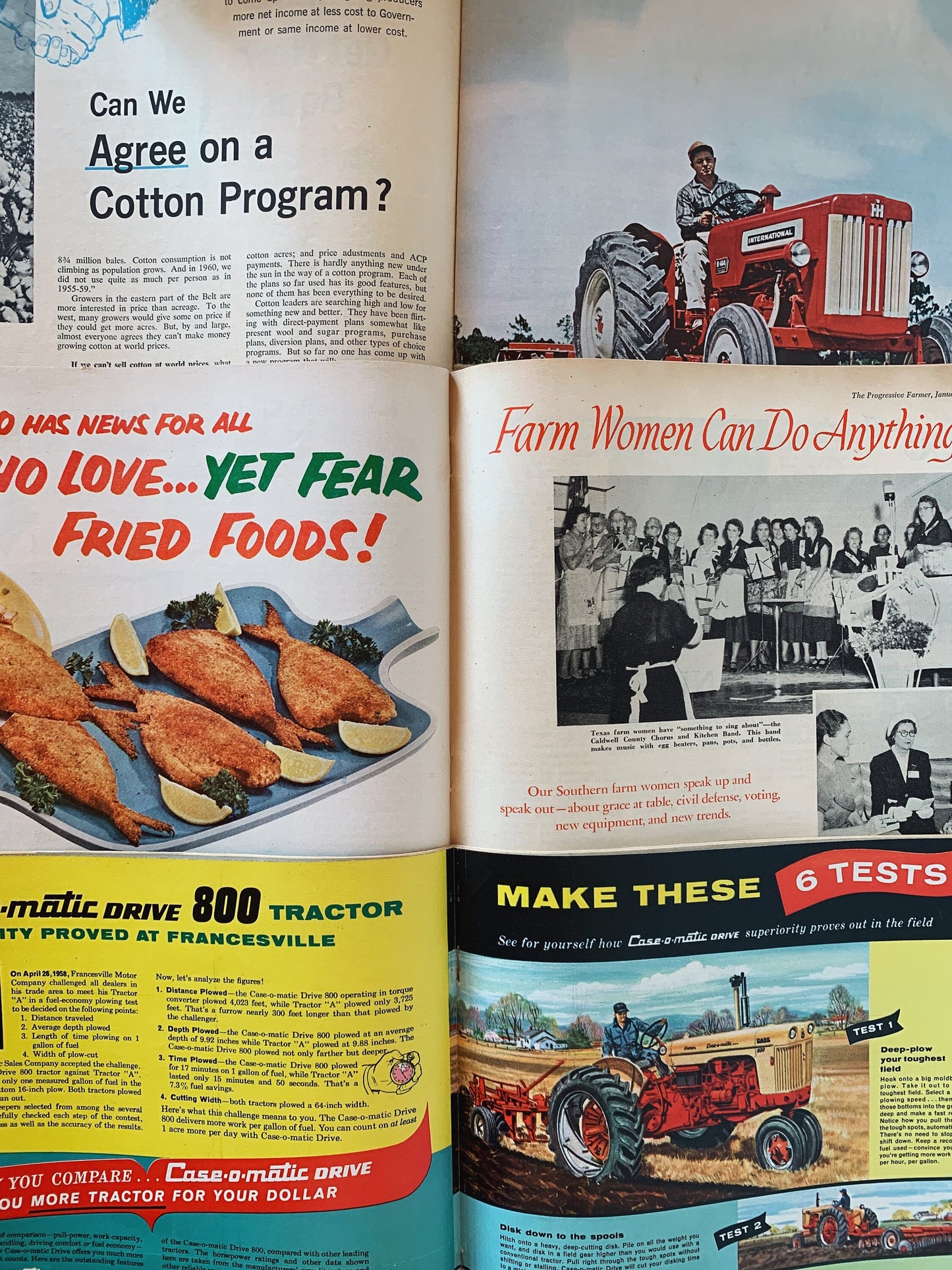 The Progressive Farmer Magazine, Vintage Magazines Mid Century 1940s and 1950s, Choose One