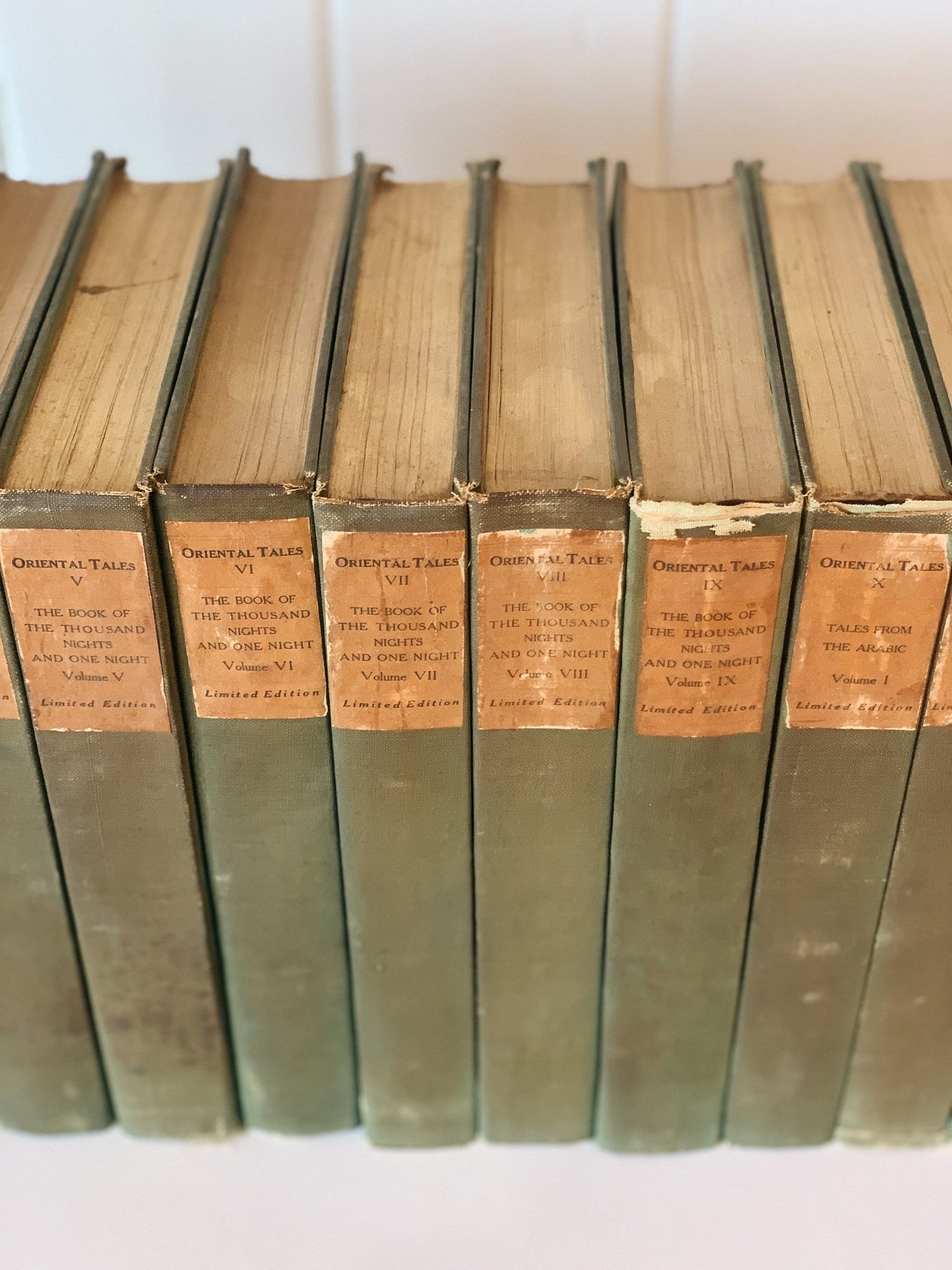 Arabian Nights Complete Set, Limited Edition Oriental Tales, Persian Letters, Tales From the Arabic, Thousand and One Nights, Delhi Edition