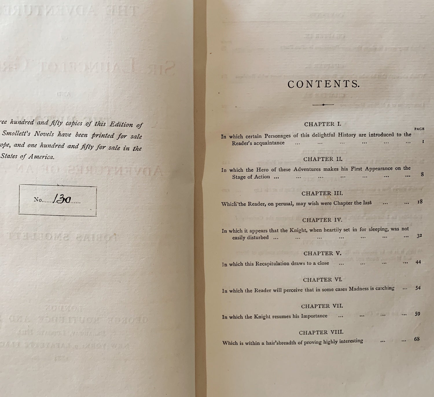 Tobias Smollett’s Novels, 1884, George Routledge and Sons